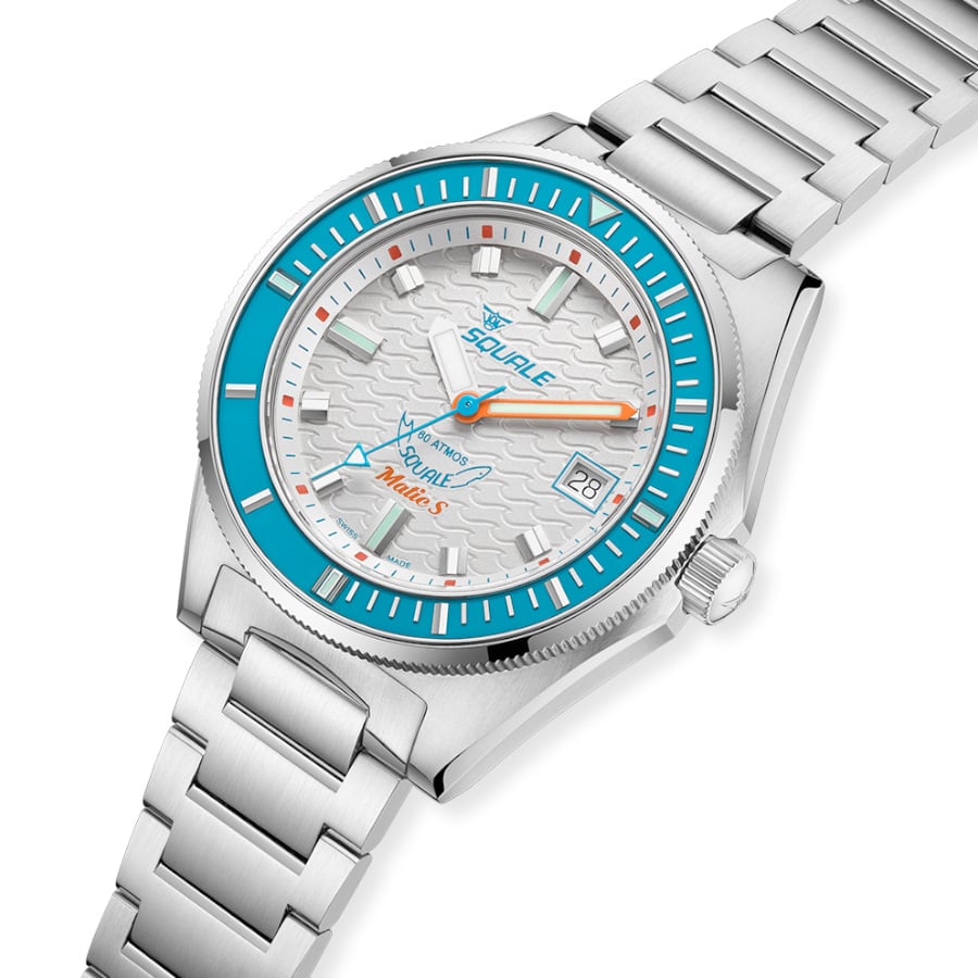 Squale Matic S White Bracelet MATICLBWT.SSBX