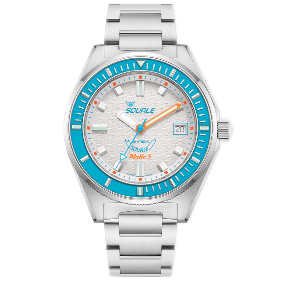 Squale Matic S White Bracelet MATICLBWT.SSBX