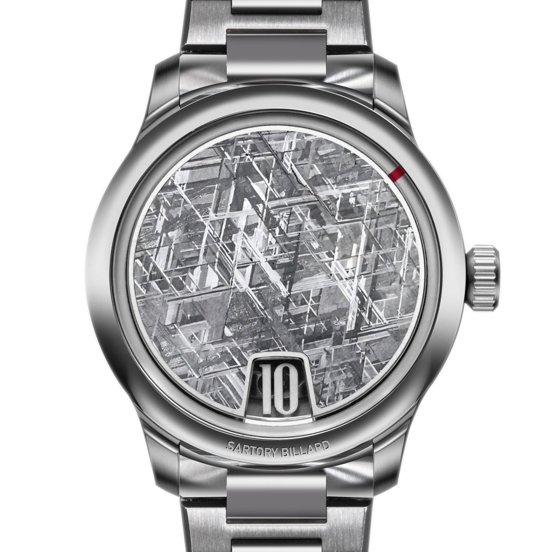 Sartory Billard SB10 Jump Hour Meteorite On Bracelet