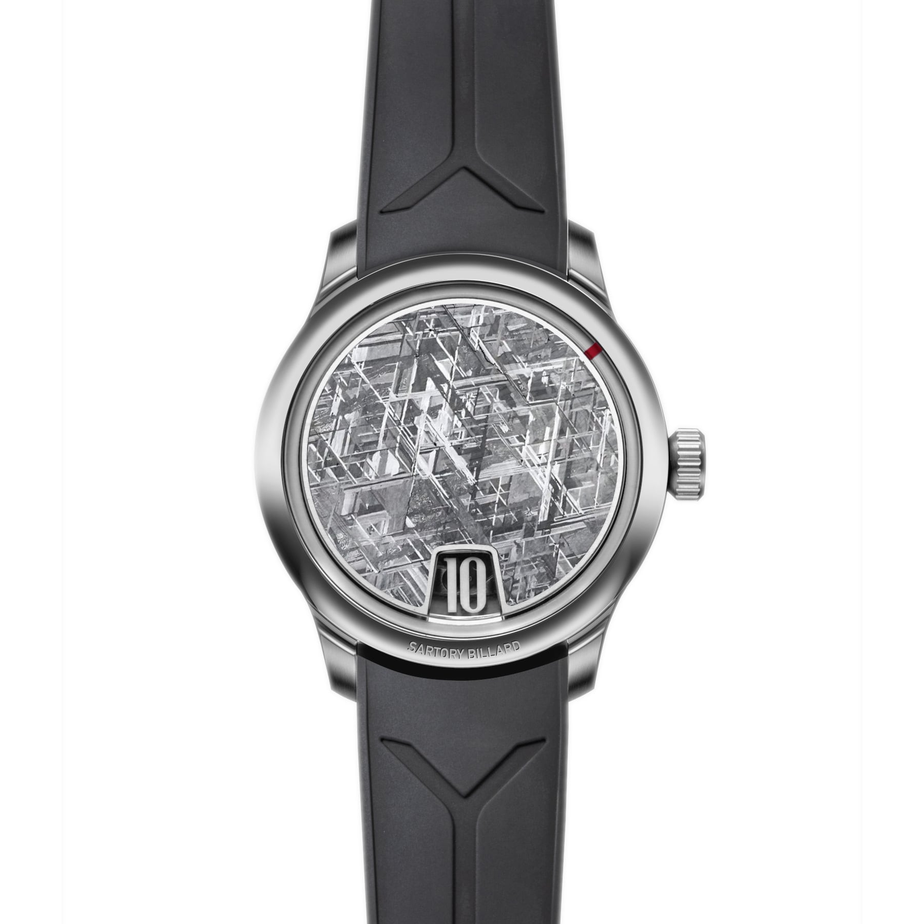 Sartory Billard SB10 Jump Hour Meteorite On Strap