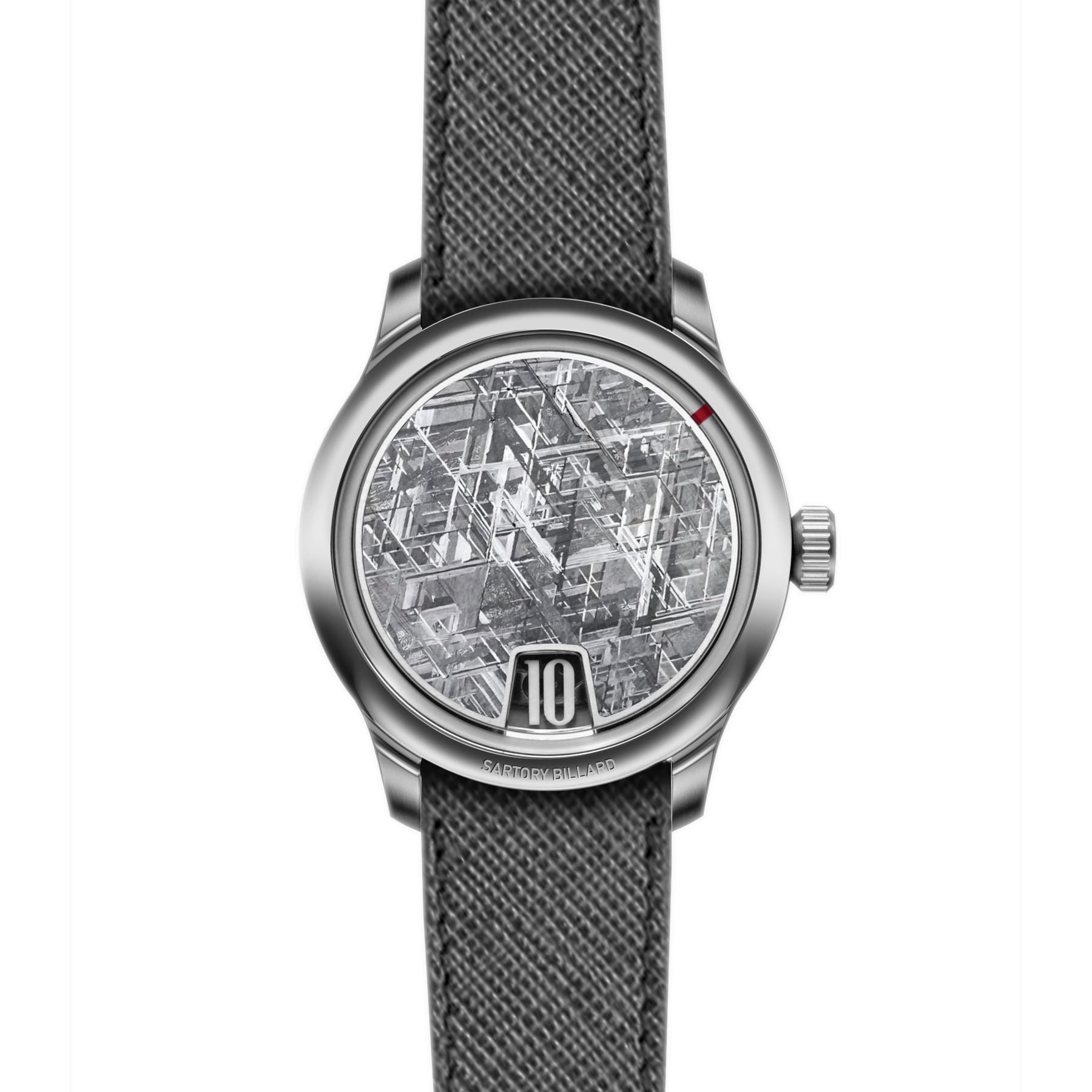 Sartory Billard SB10 Jump Hour Meteorite On Strap