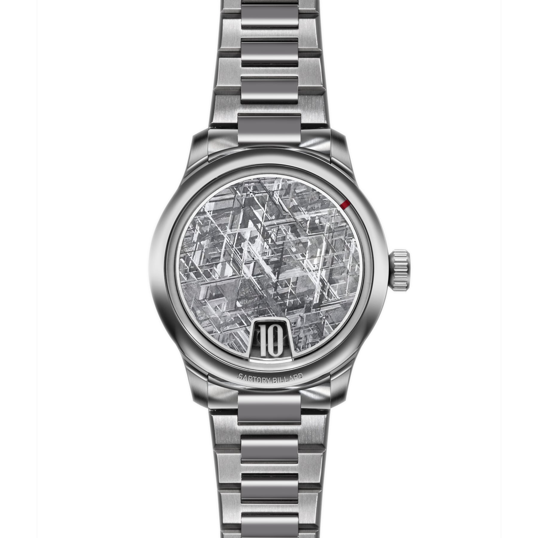 Sartory Billard SB10 Jump Hour Meteorite On Bracelet