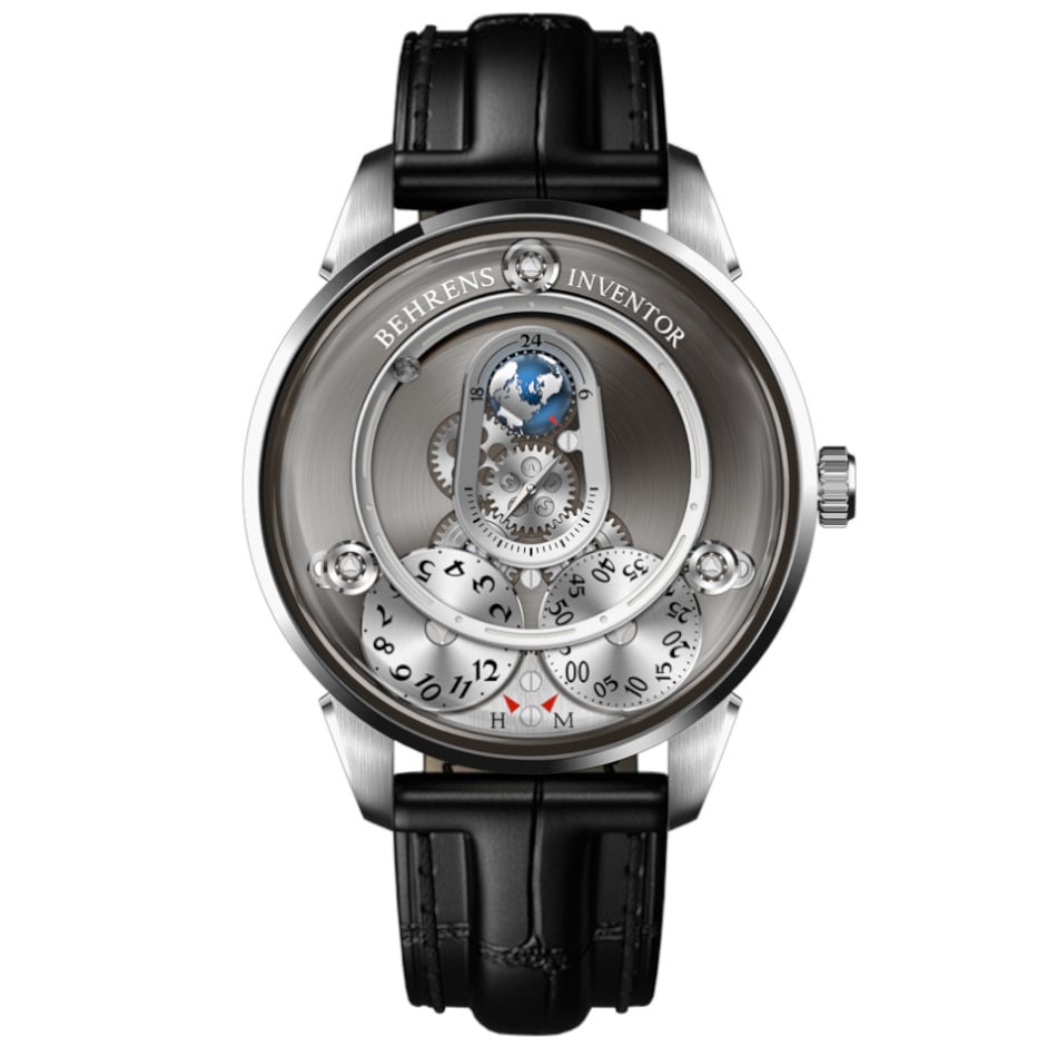 Behrens Apolar Grey Dial