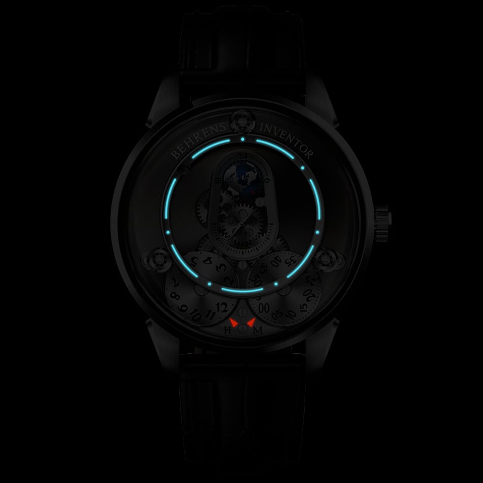Behrens Apolar Grey Dial