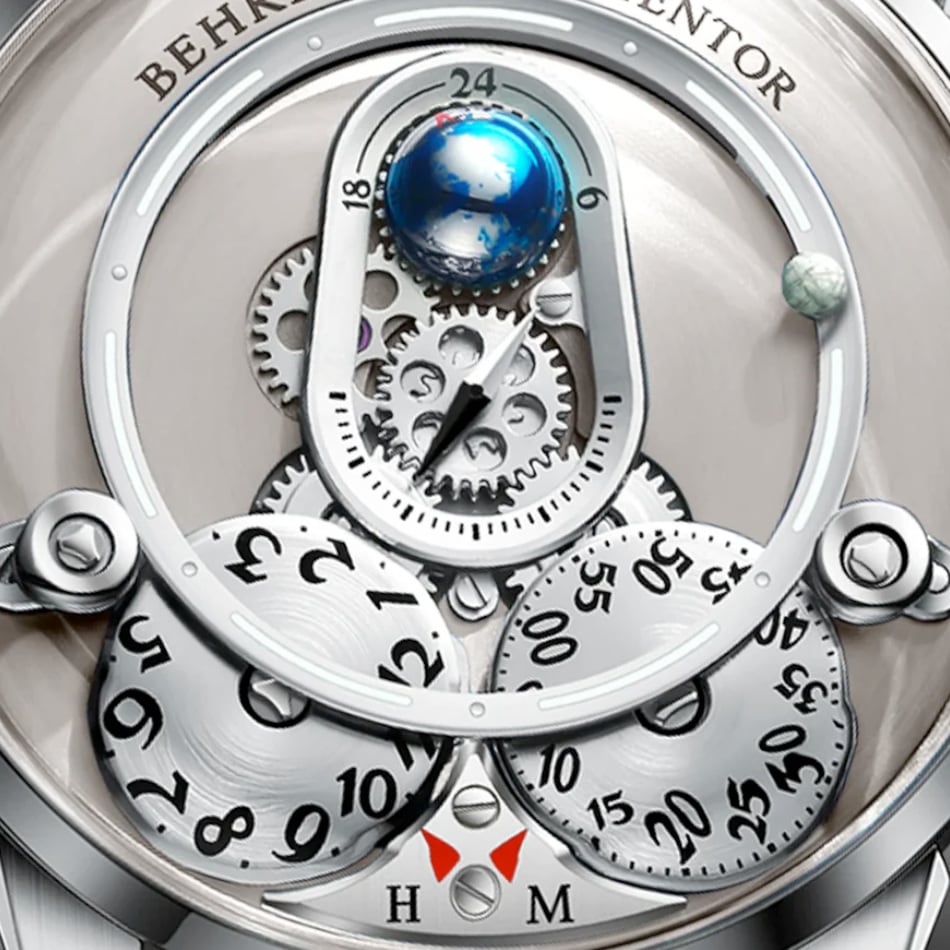 Behrens Apolar Grey Dial
