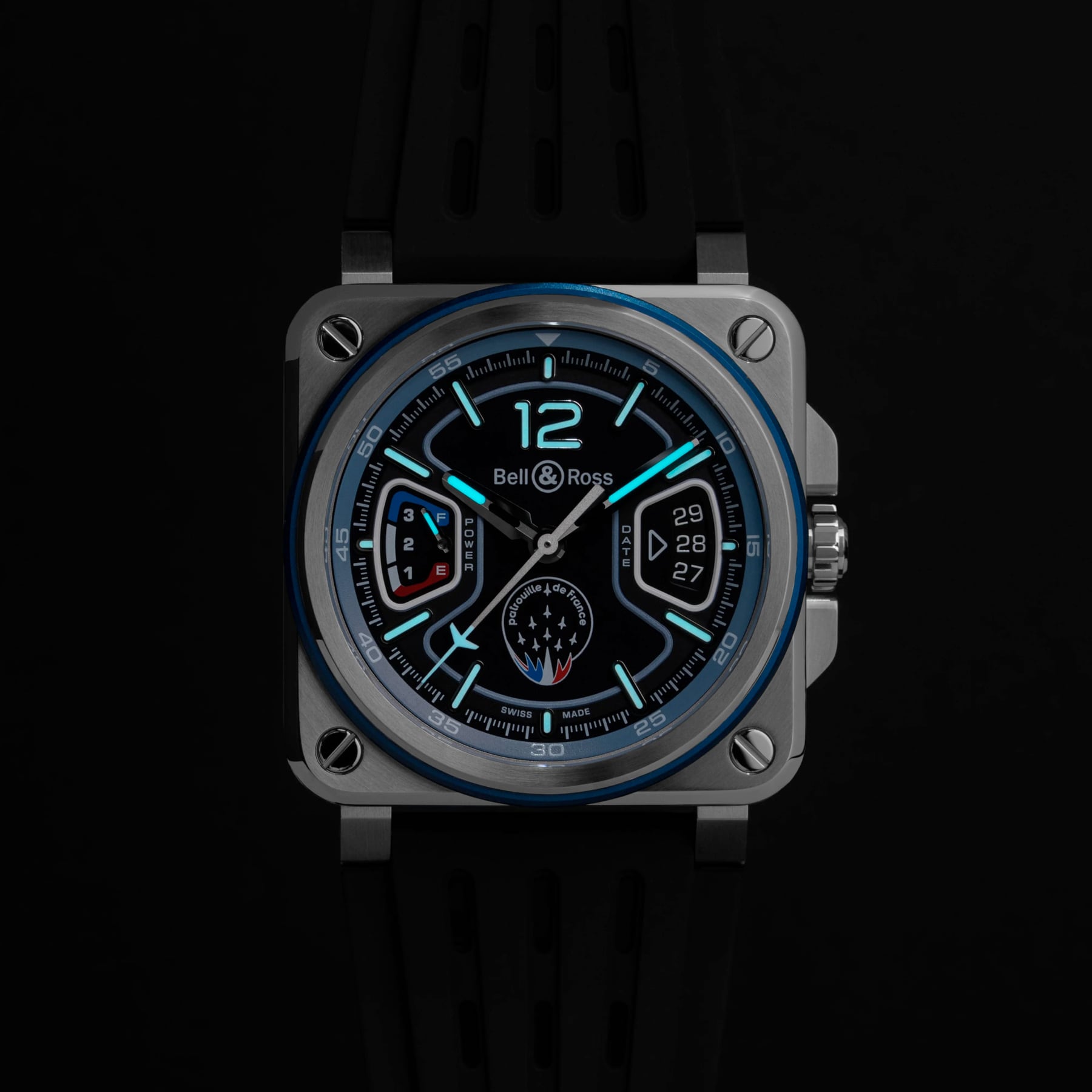 Bell & Ross Patrouille De France BRX3R-PAF-ST/SRB