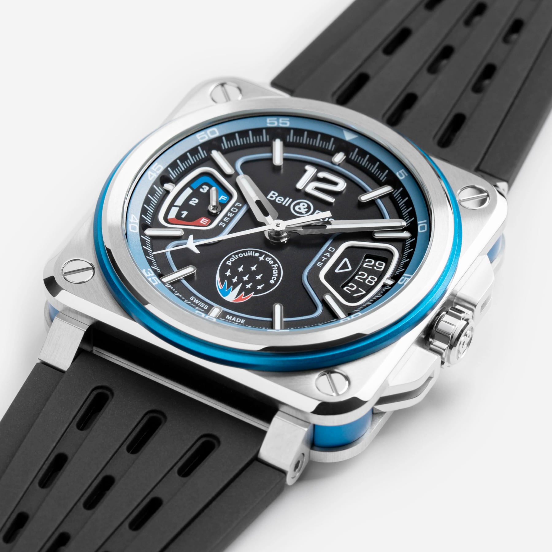 Bell & Ross Patrouille De France BRX3R-PAF-ST/SRB