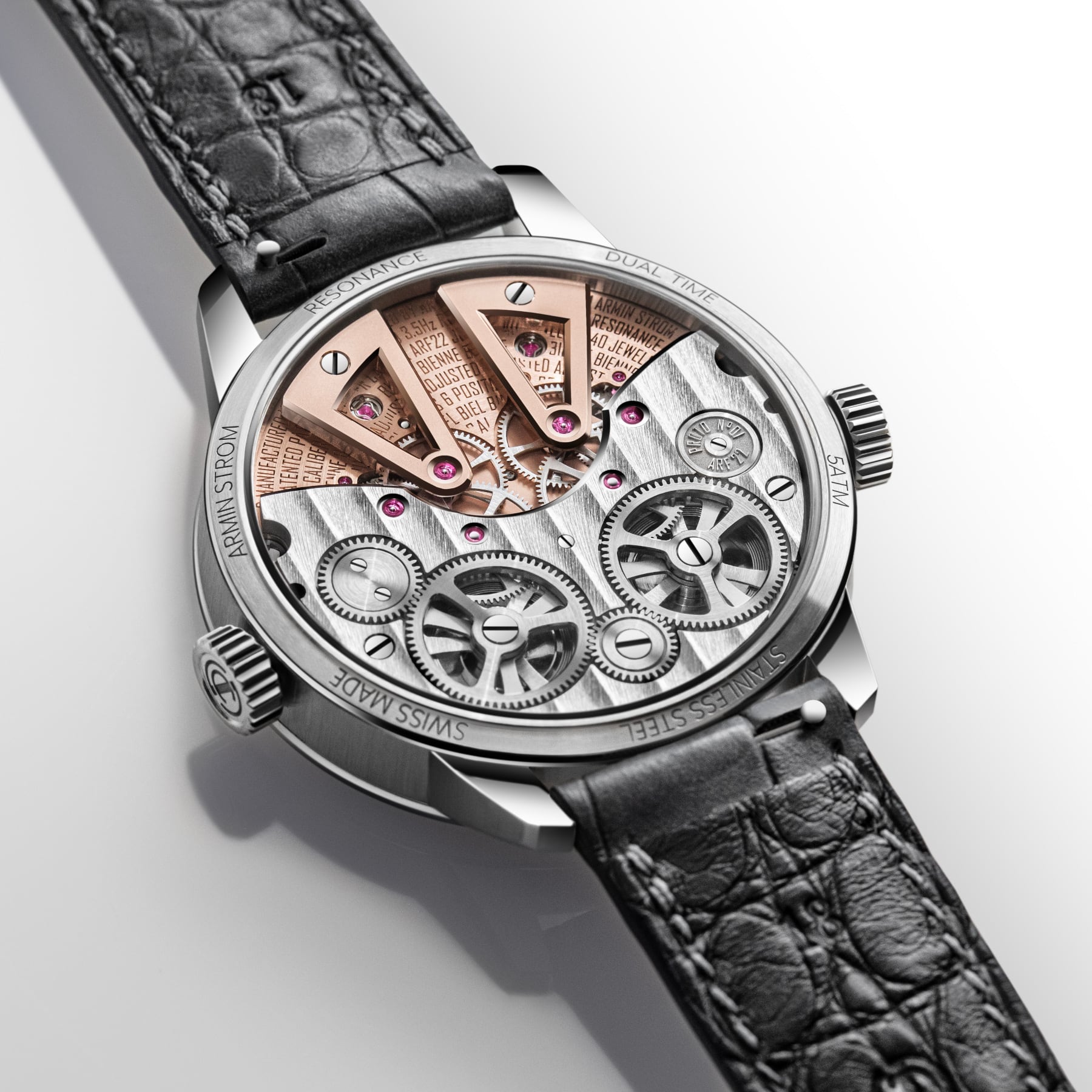 Armin Strom Dual Time GMT Resonance Aventurine ST26-DT.CT