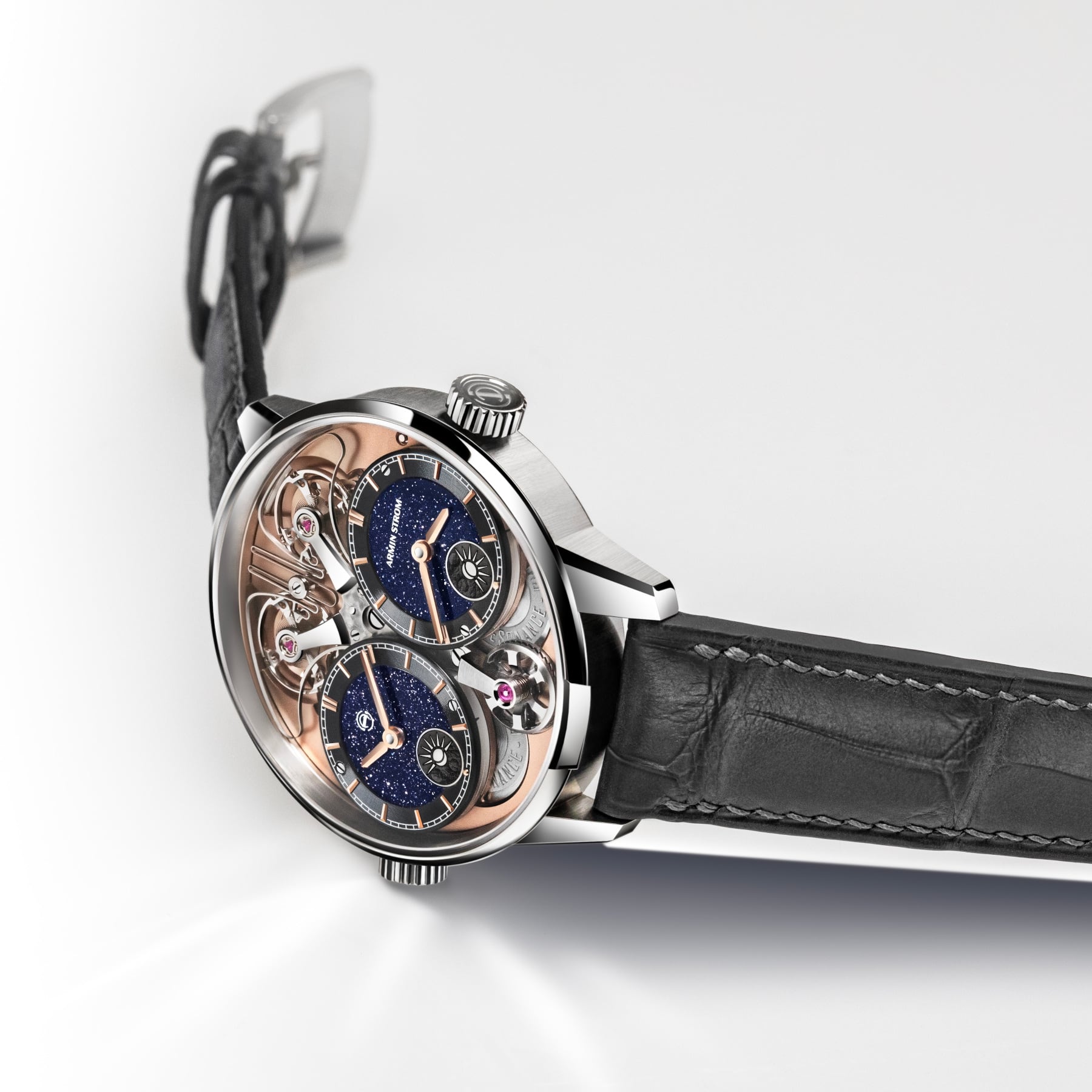 Armin Strom Dual Time GMT Resonance Aventurine ST26-DT.CT