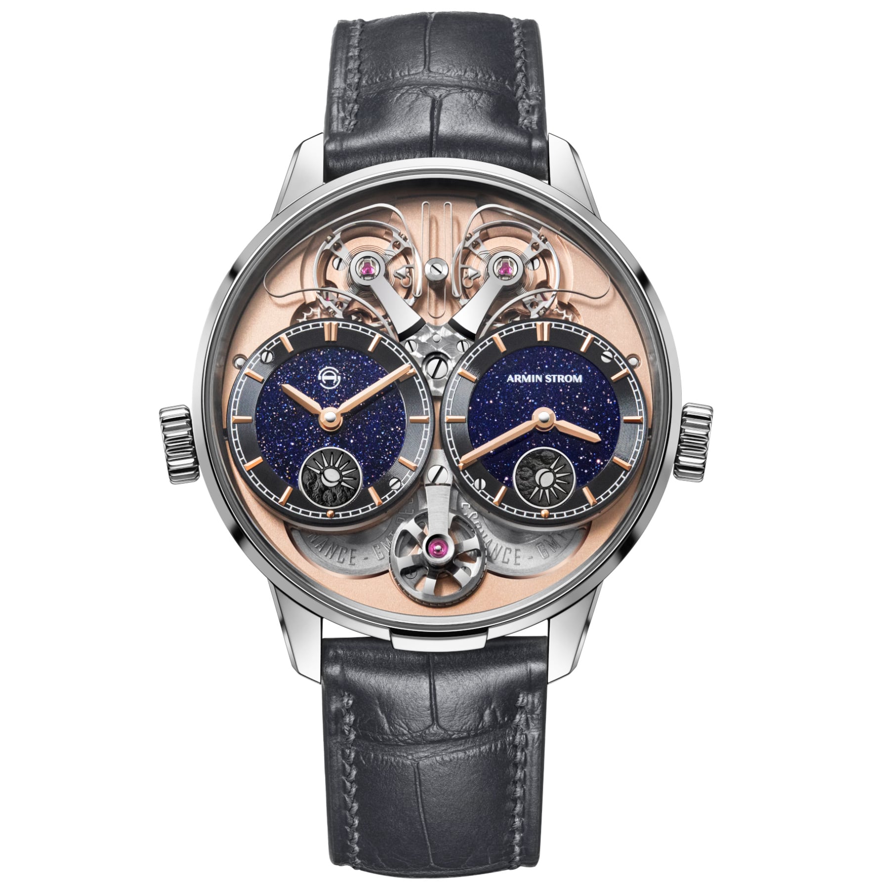 Armin Strom Dual Time GMT Resonance Aventurine ST26-DT.CT