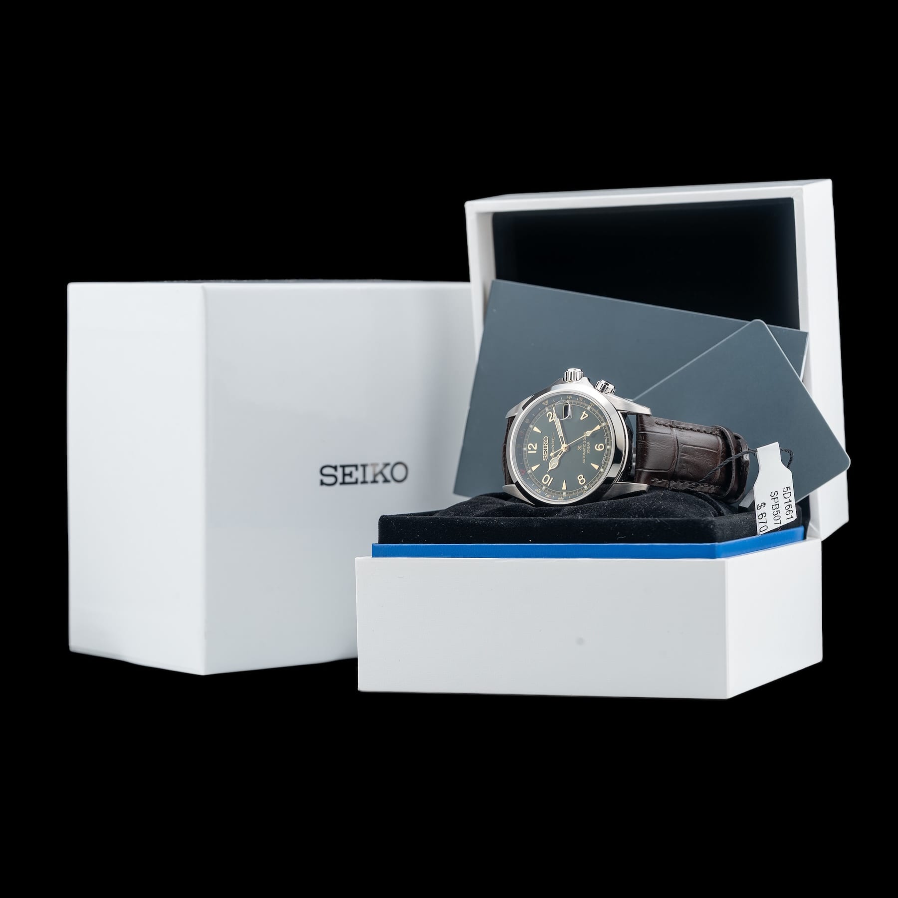 Seiko Prospex SPB507 Alpinist Green Dial