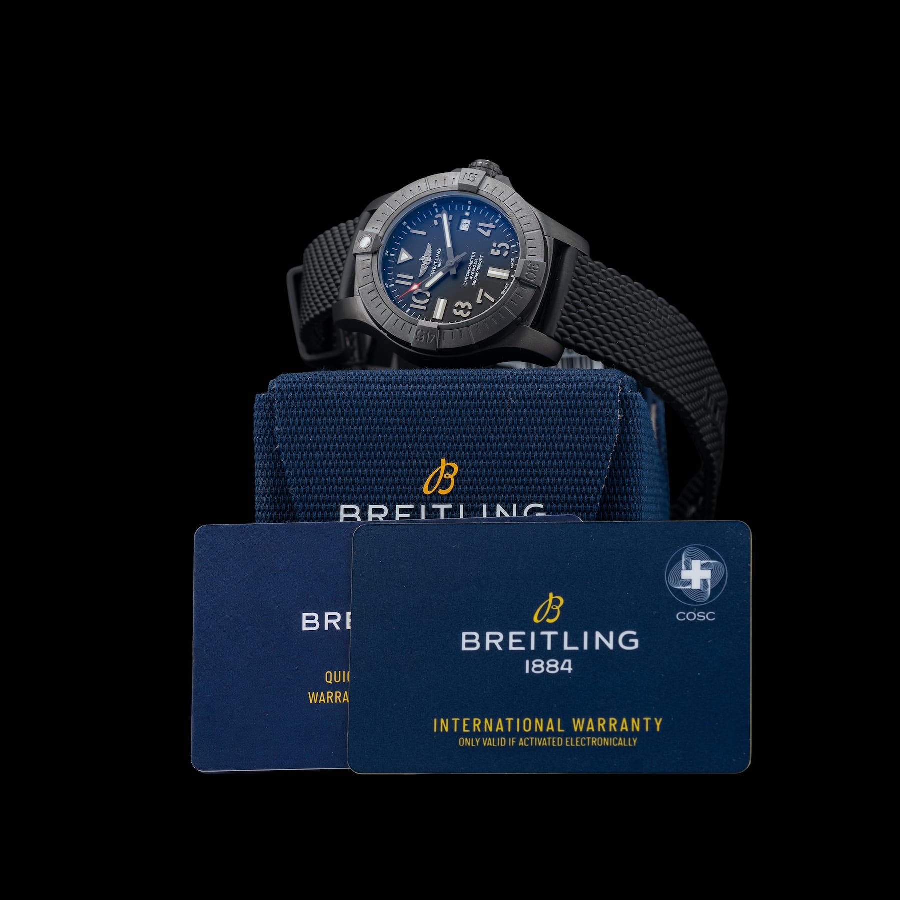 Breitling Avenger Automatic 45 Seawolf Night Mission V17319