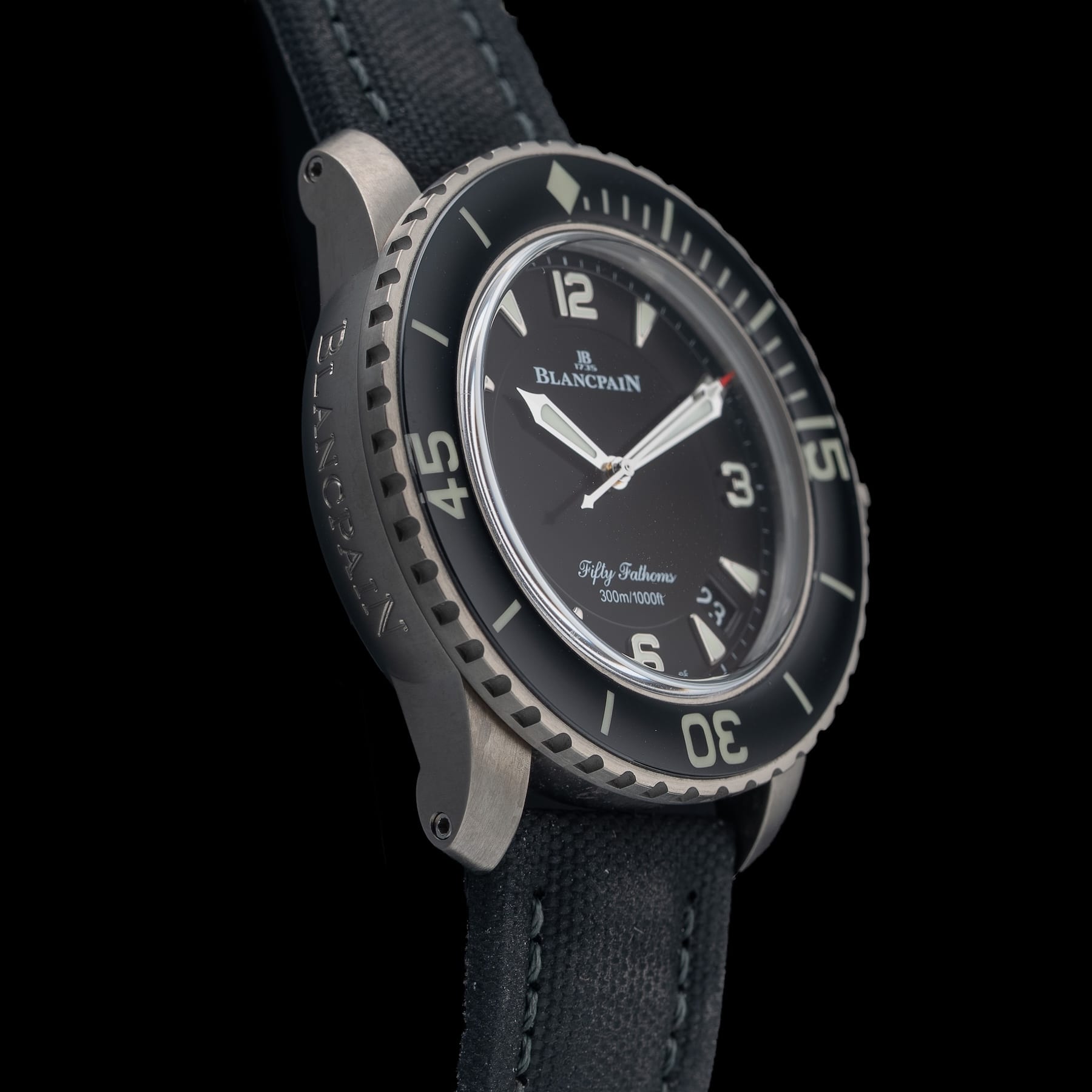 Blancpain Fifty Fathoms Titanium 5015 12B30 NABA