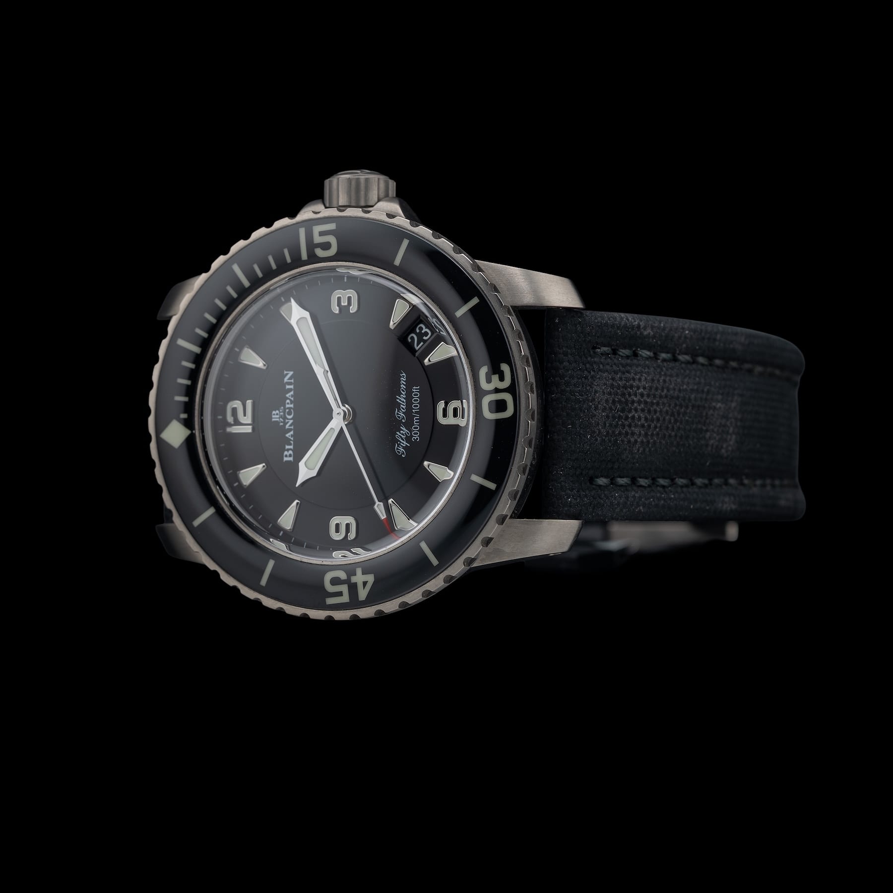 Blancpain Fifty Fathoms Titanium 5015 12B30 NABA