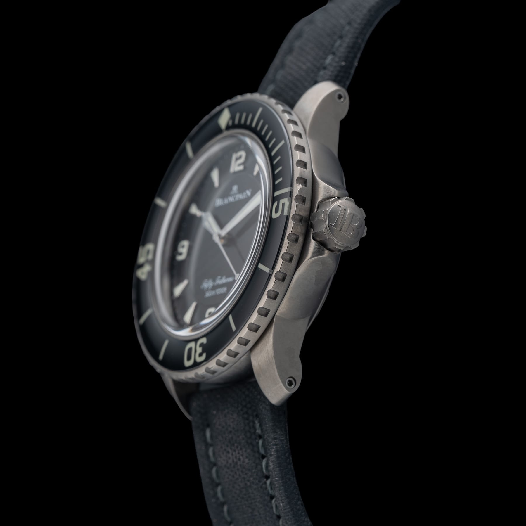 Blancpain Fifty Fathoms Titanium 5015 12B30 NABA