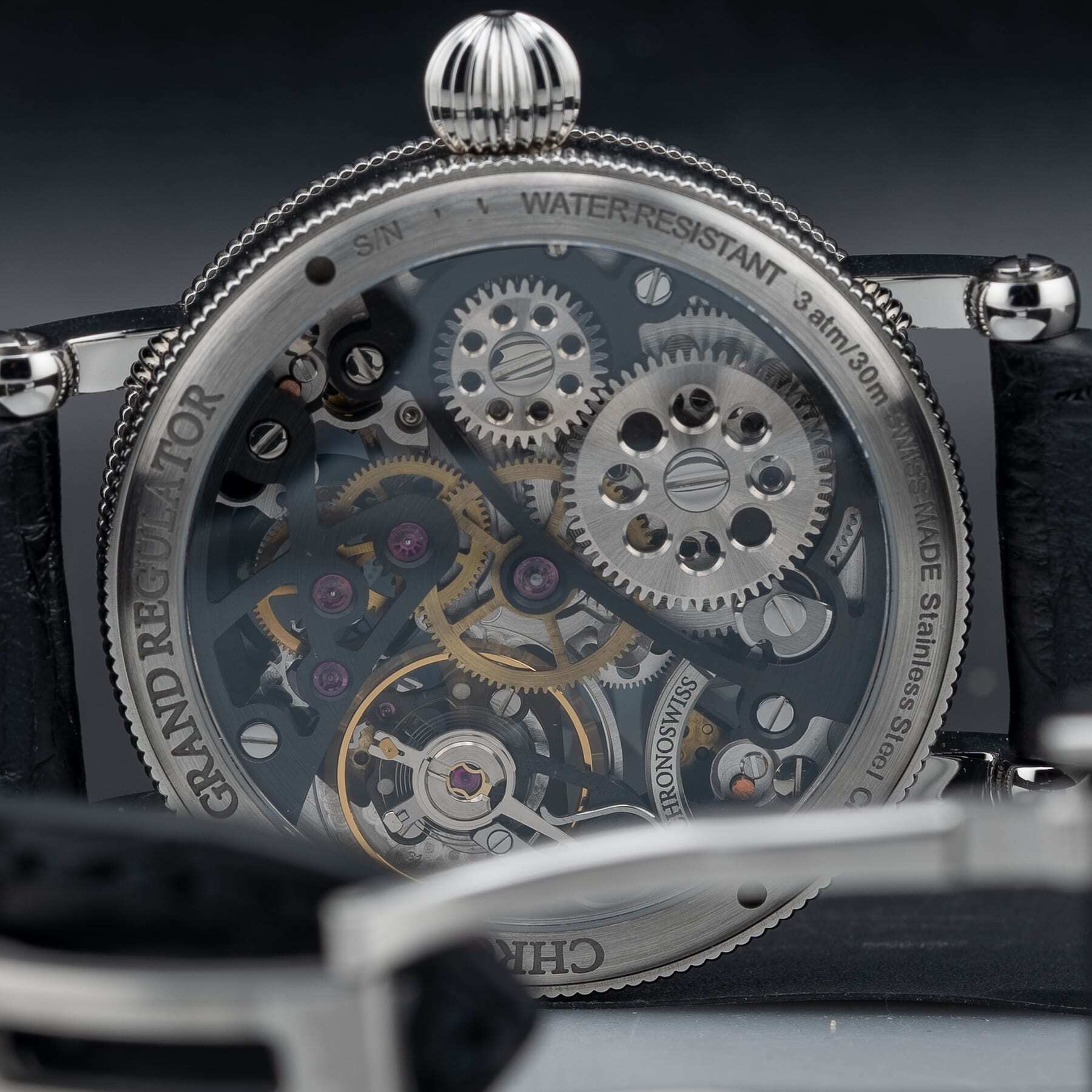 Chronoswiss CH-6723S-BKLB Flying Grand Regulator Skeleton Blue