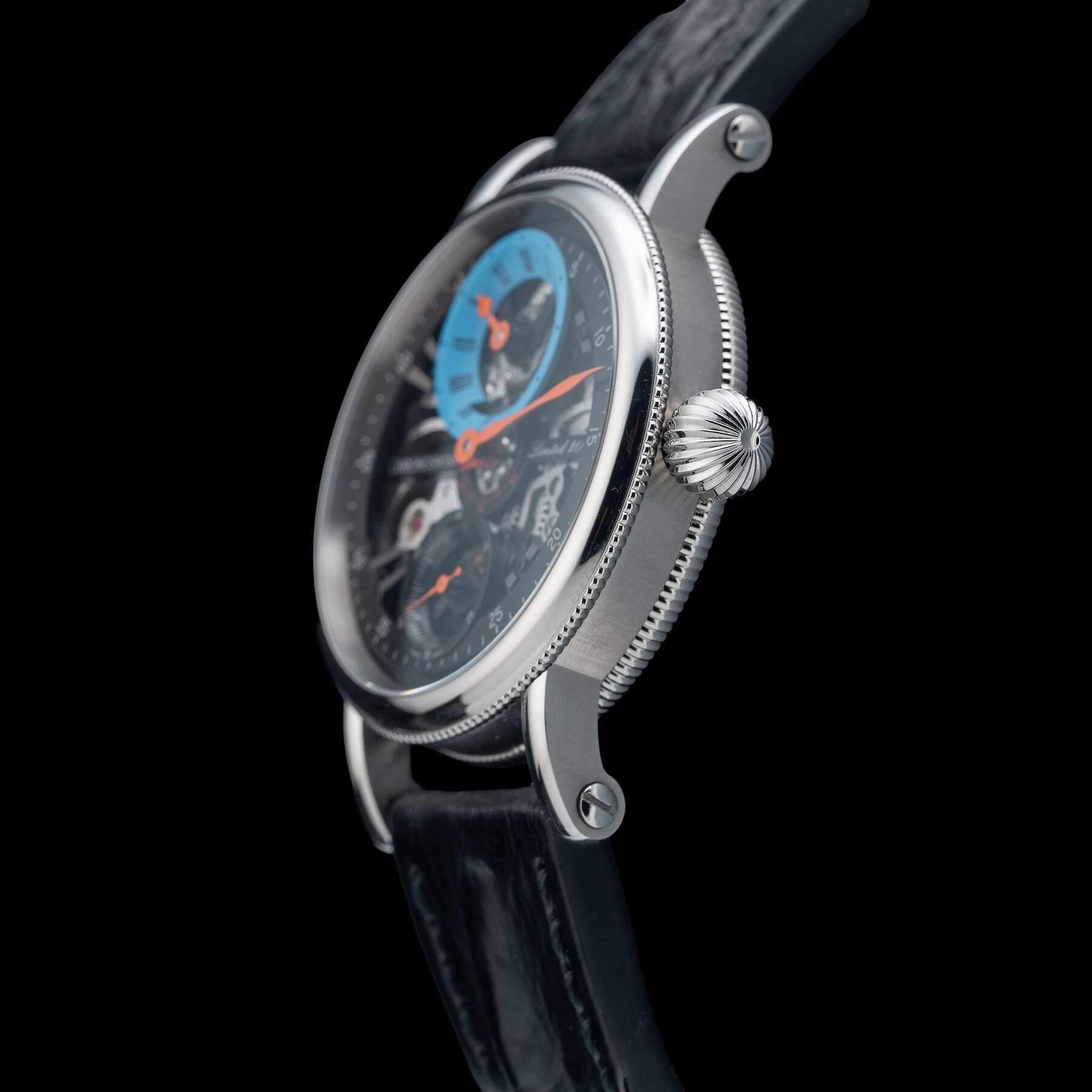 Chronoswiss CH-6723S-BKLB Flying Grand Regulator Skeleton Blue