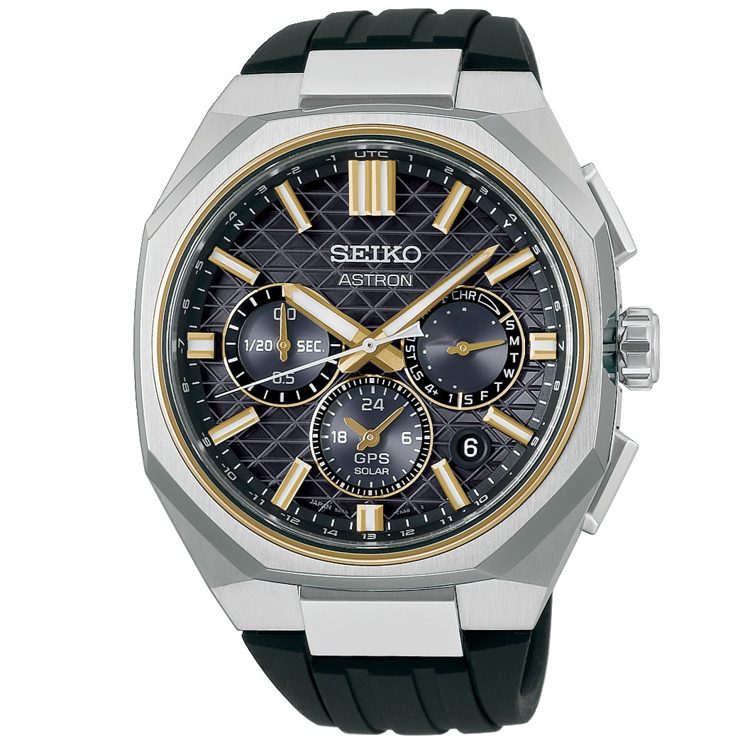 Seiko Astron HAB003 GPS Solar Chronograph Black