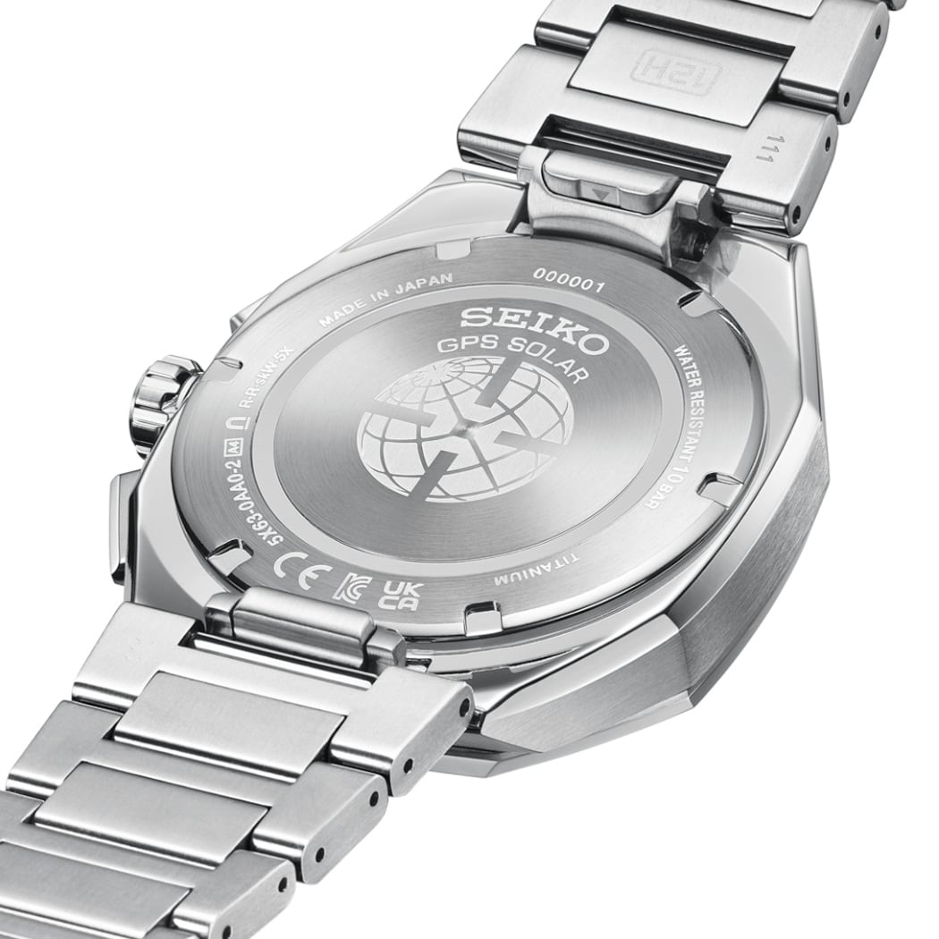 Seiko Astron HAB002 GPS Solar Chronograph Black