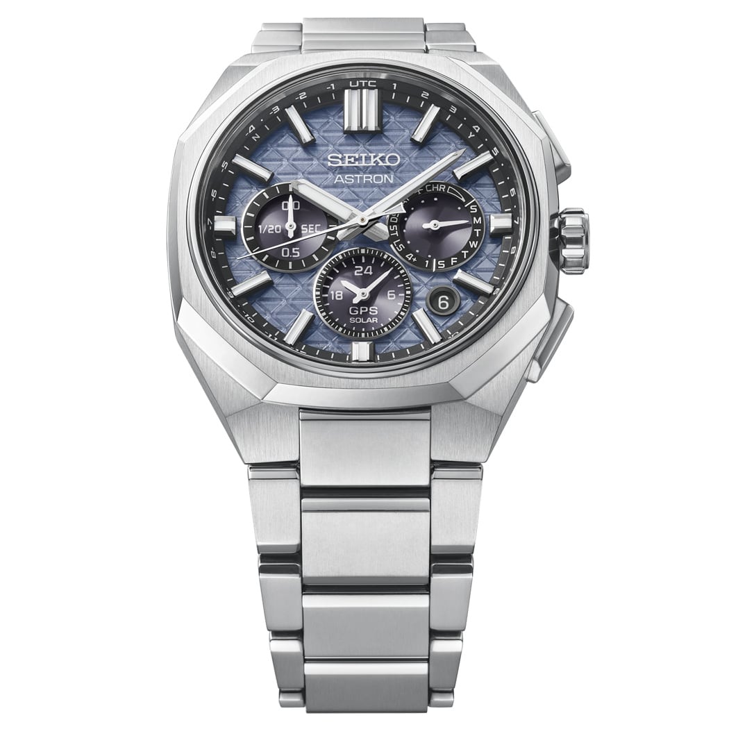 Seiko Astron HAB001 GPS Solar Chronograph Blue