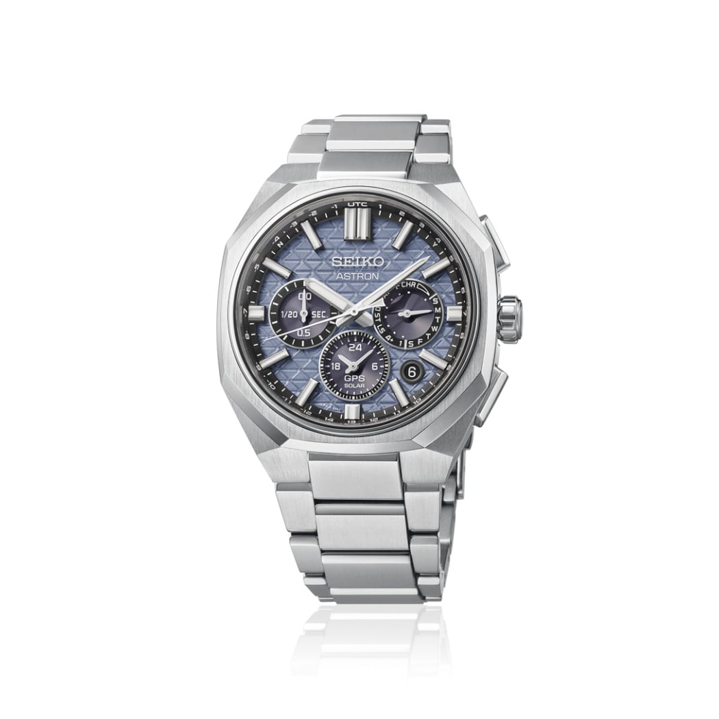 Seiko Astron HAB001 GPS Solar Chronograph Blue