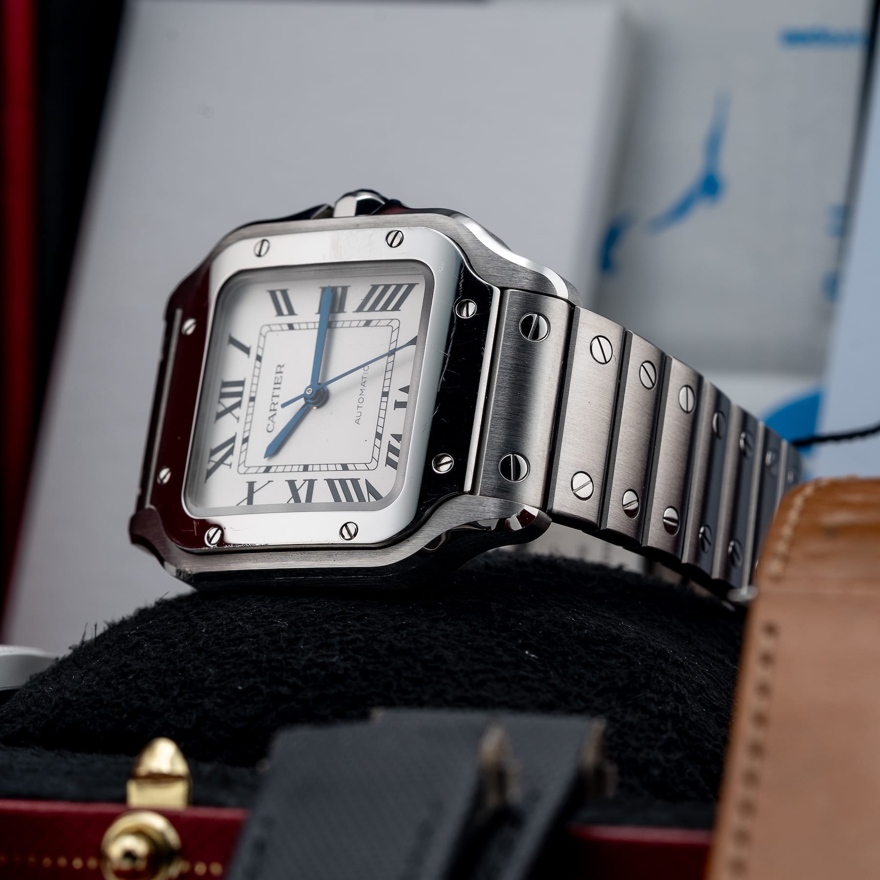 Cartier WSSA0029 Santos De Cartier Steel
