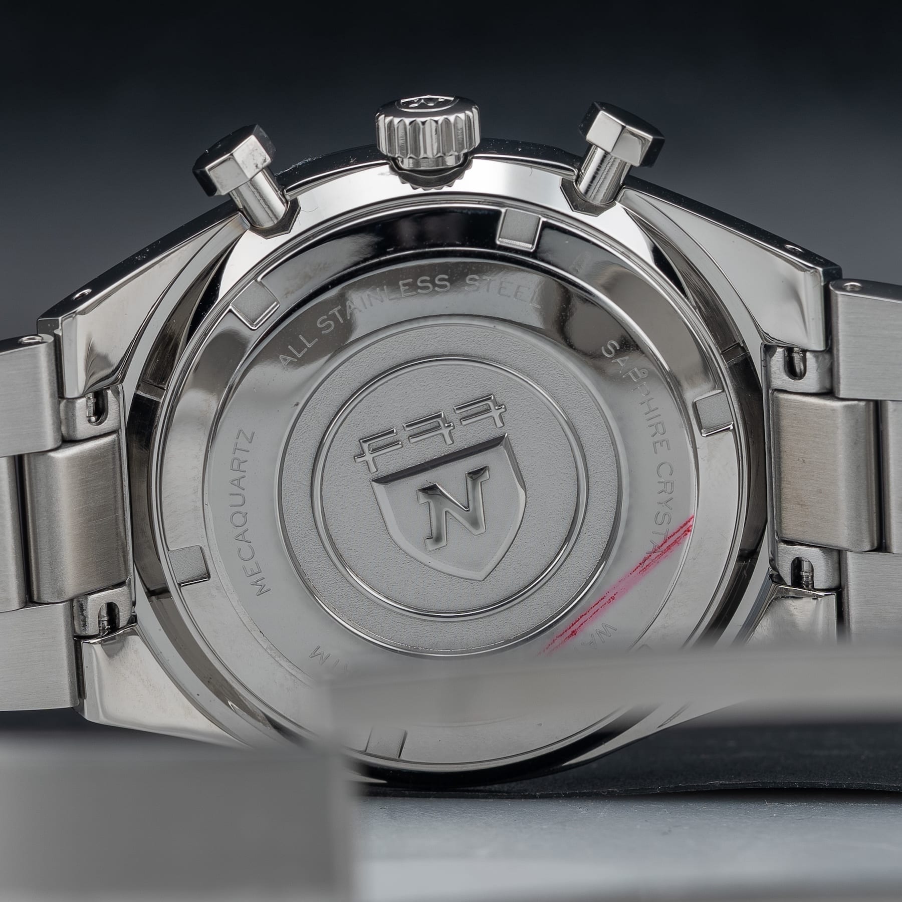 Nivada Grenchen F77 Chrono Mecaquartz Grey 38mm 68001Q77