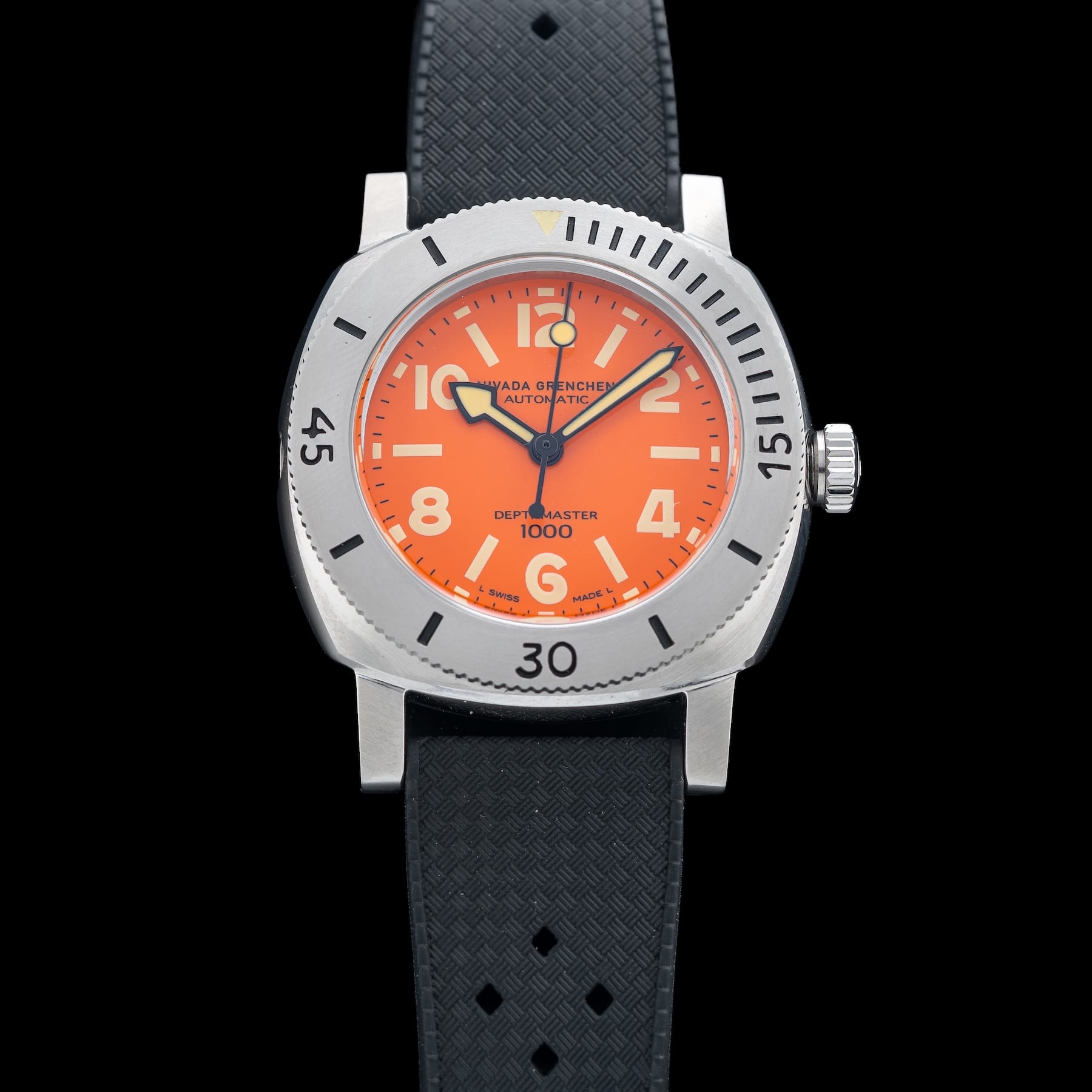 Nivada Grenchen Orange Depthmaster 14127A01
