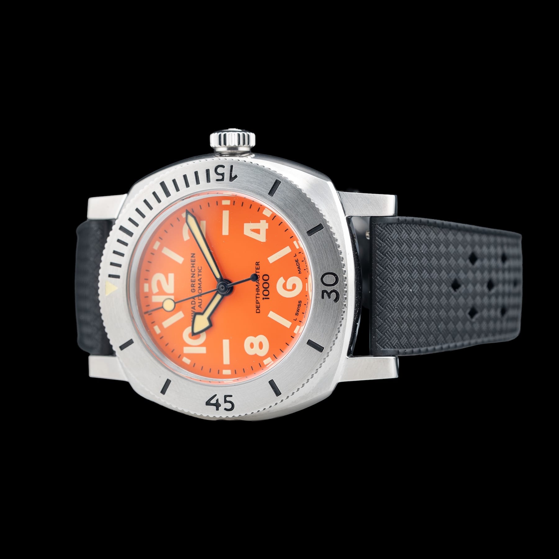 Nivada Grenchen Orange Depthmaster 14127A01