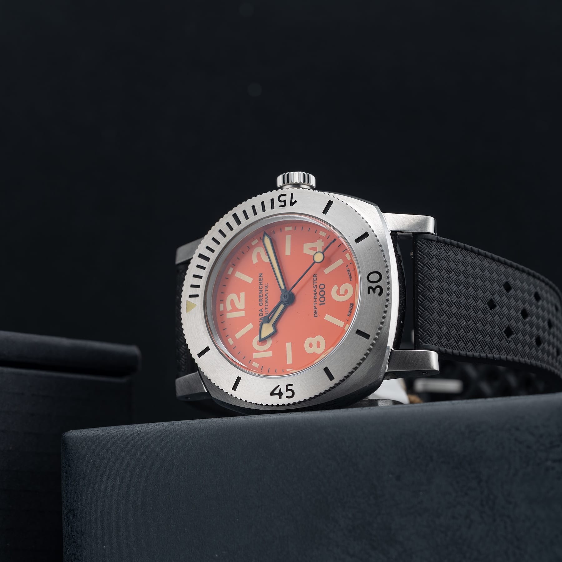 Nivada Grenchen Orange Depthmaster 14127A01