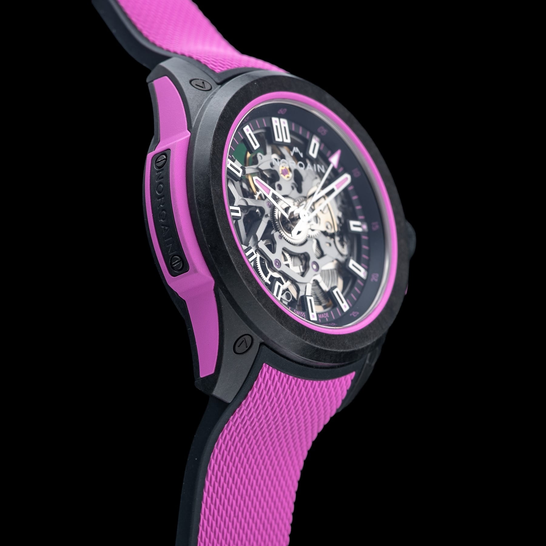 Norqain Independence Wild One Skeleton Hyper Pink Automatic – N3001.07Q04.B03.R01
