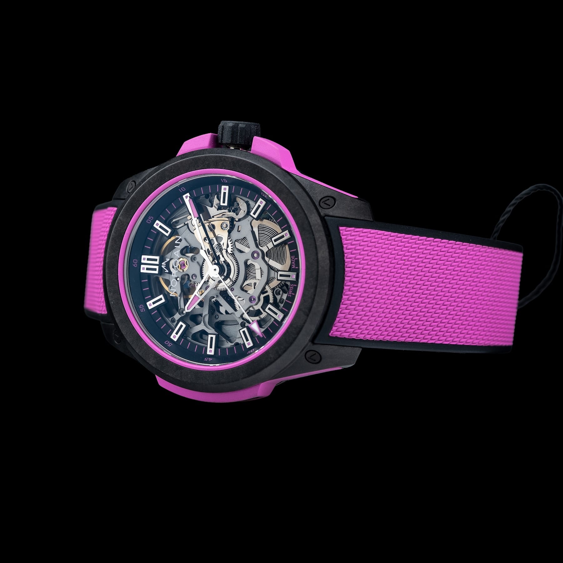 Norqain Independence Wild One Skeleton Hyper Pink Automatic – N3001.07Q04.B03.R01