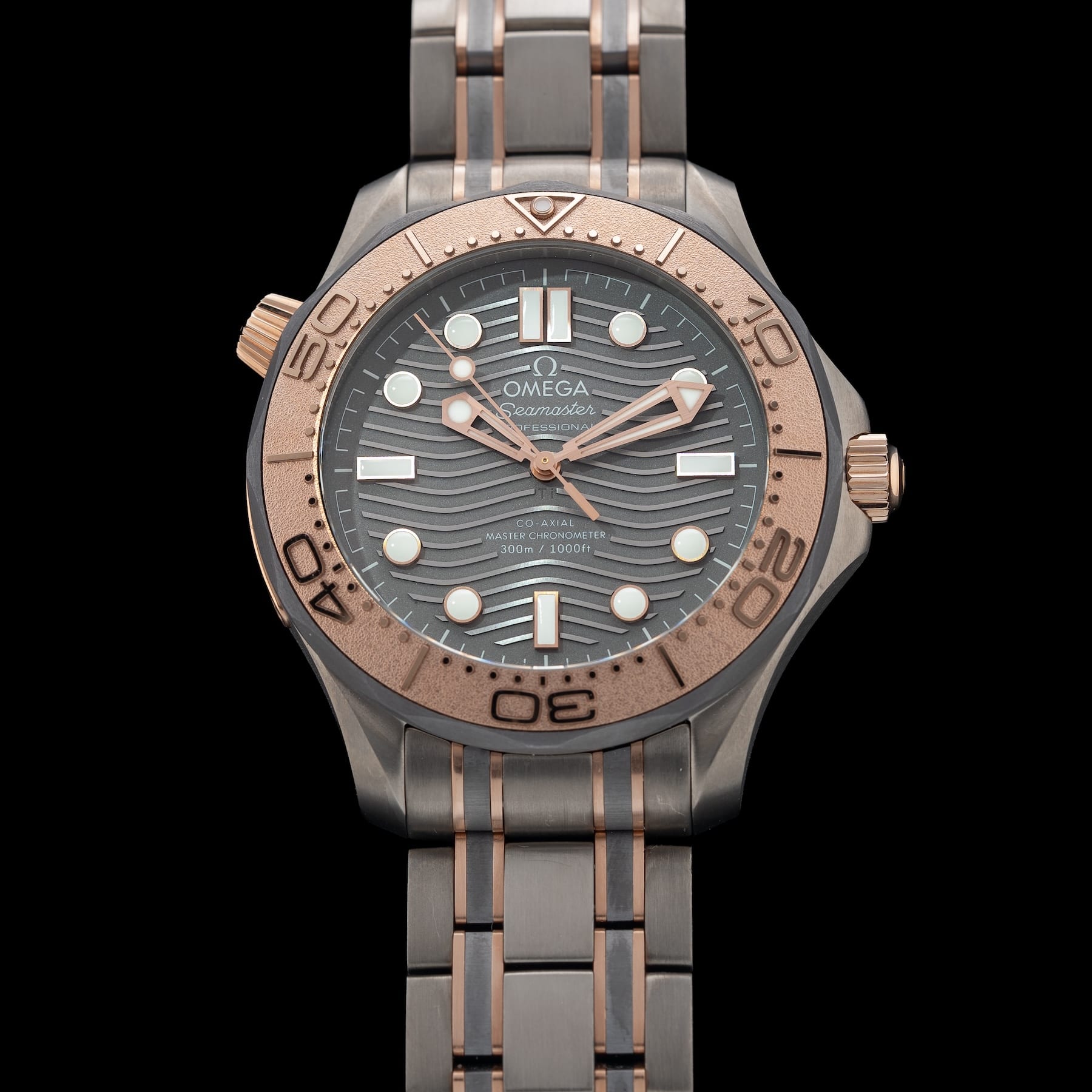 Omega Seamaster Diver 300M Co-Axial Master Chronometer Tantalum Limited Edition