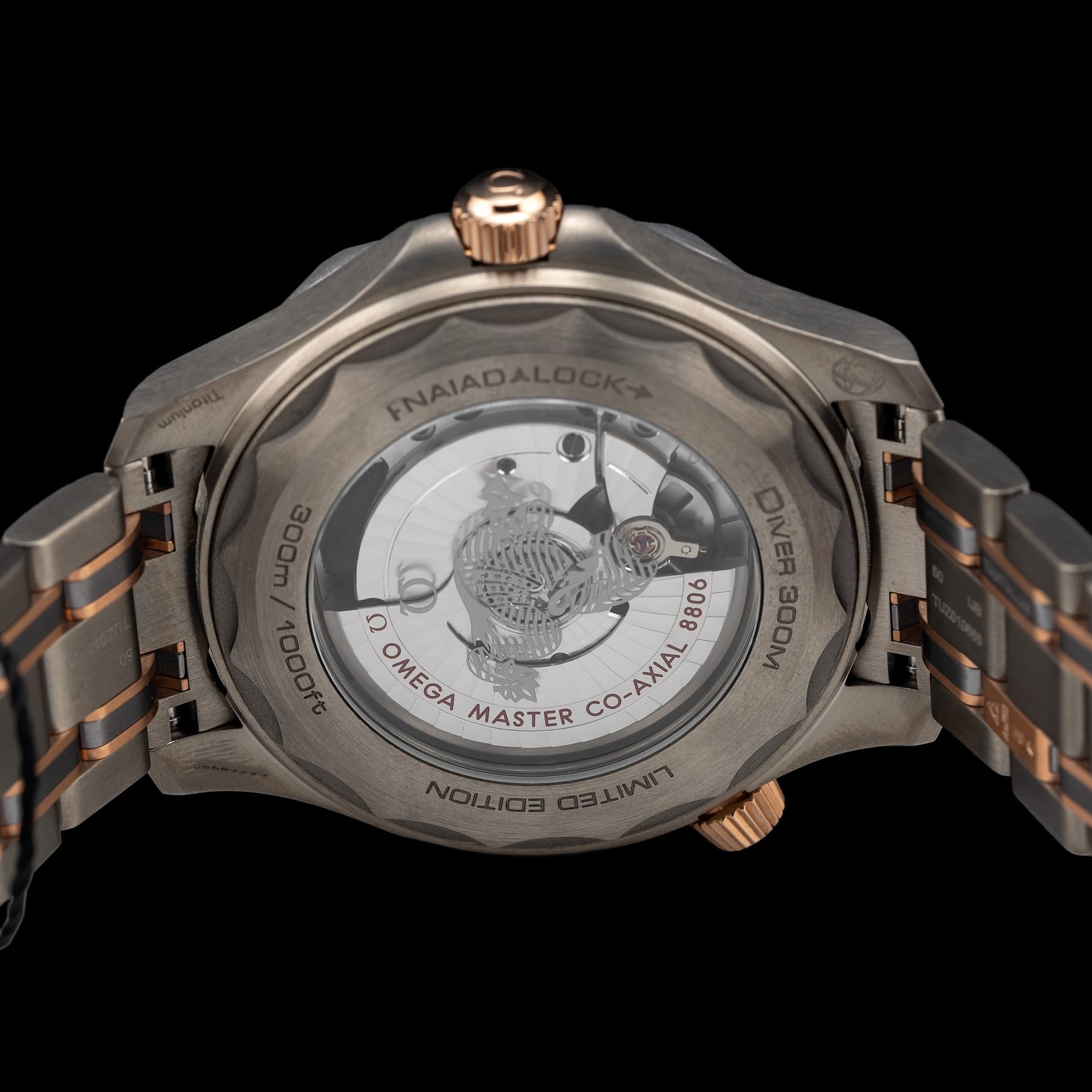 Omega Seamaster Diver 300M Co-Axial Master Chronometer Tantalum Limited Edition