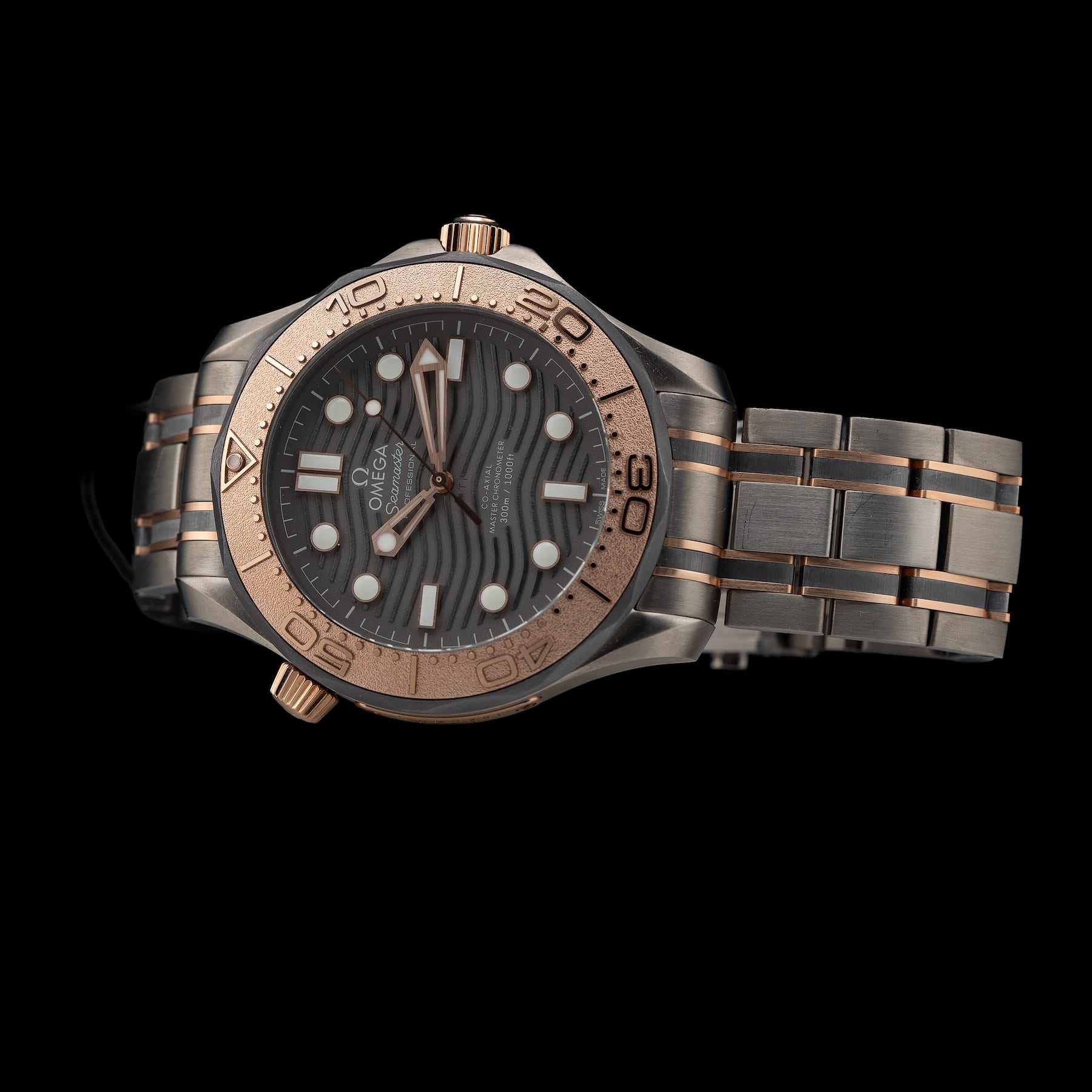 Omega Seamaster Diver 300M Co-Axial Master Chronometer Tantalum Limited Edition