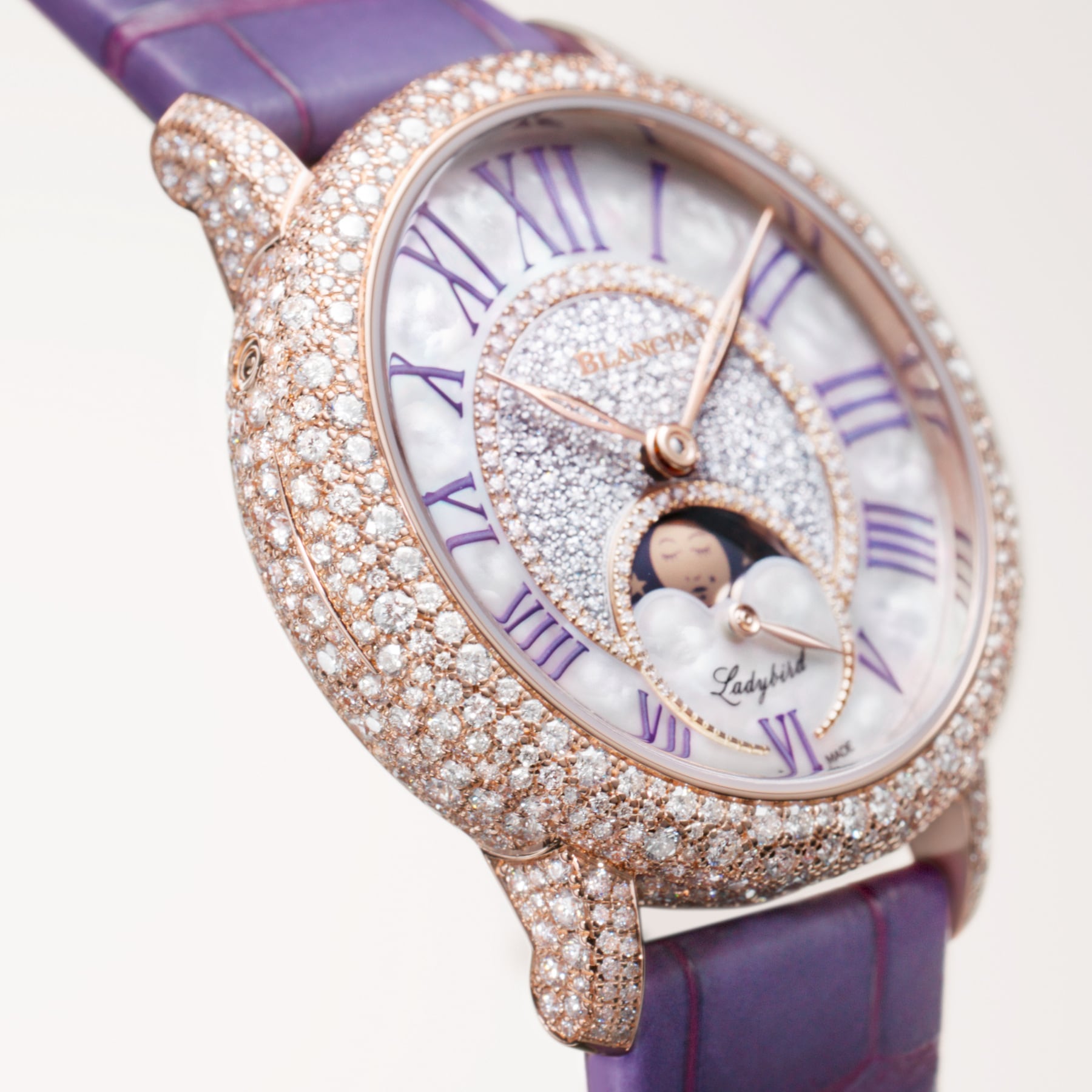 Blancpain Ladybird Colors Phases de Lune 3662A 9696 99A