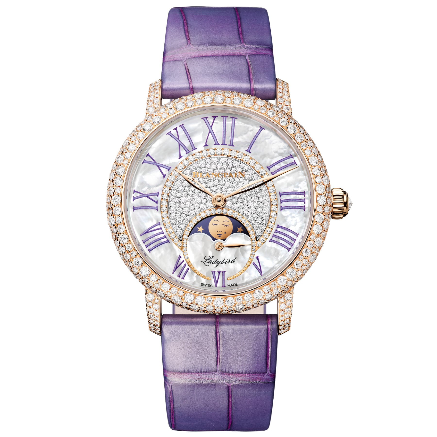 Blancpain Ladybird Colors Phases de Lune 3662A 9696 99A