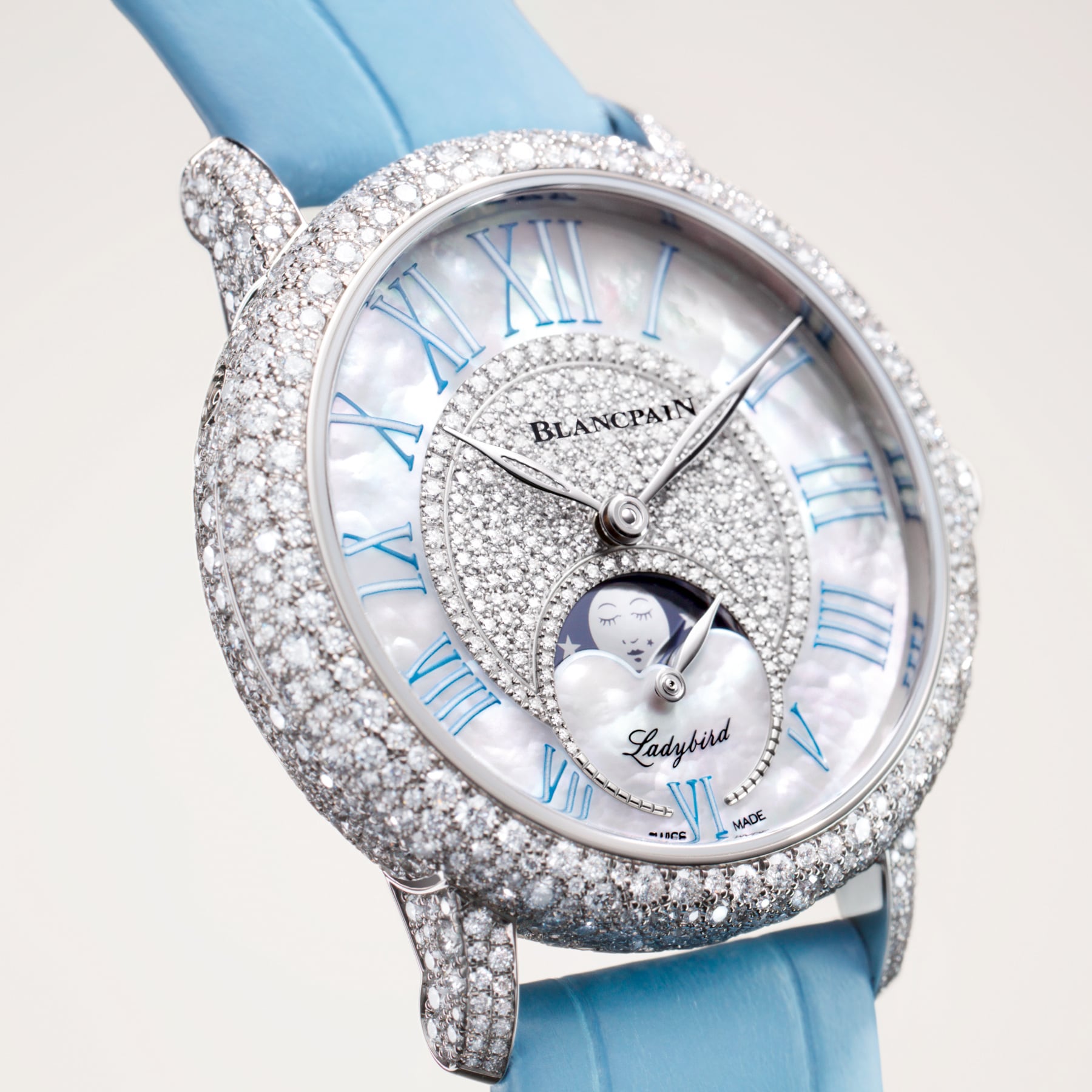 Blancpain Ladybird Colors Phases de Lune 3662 9496 99A