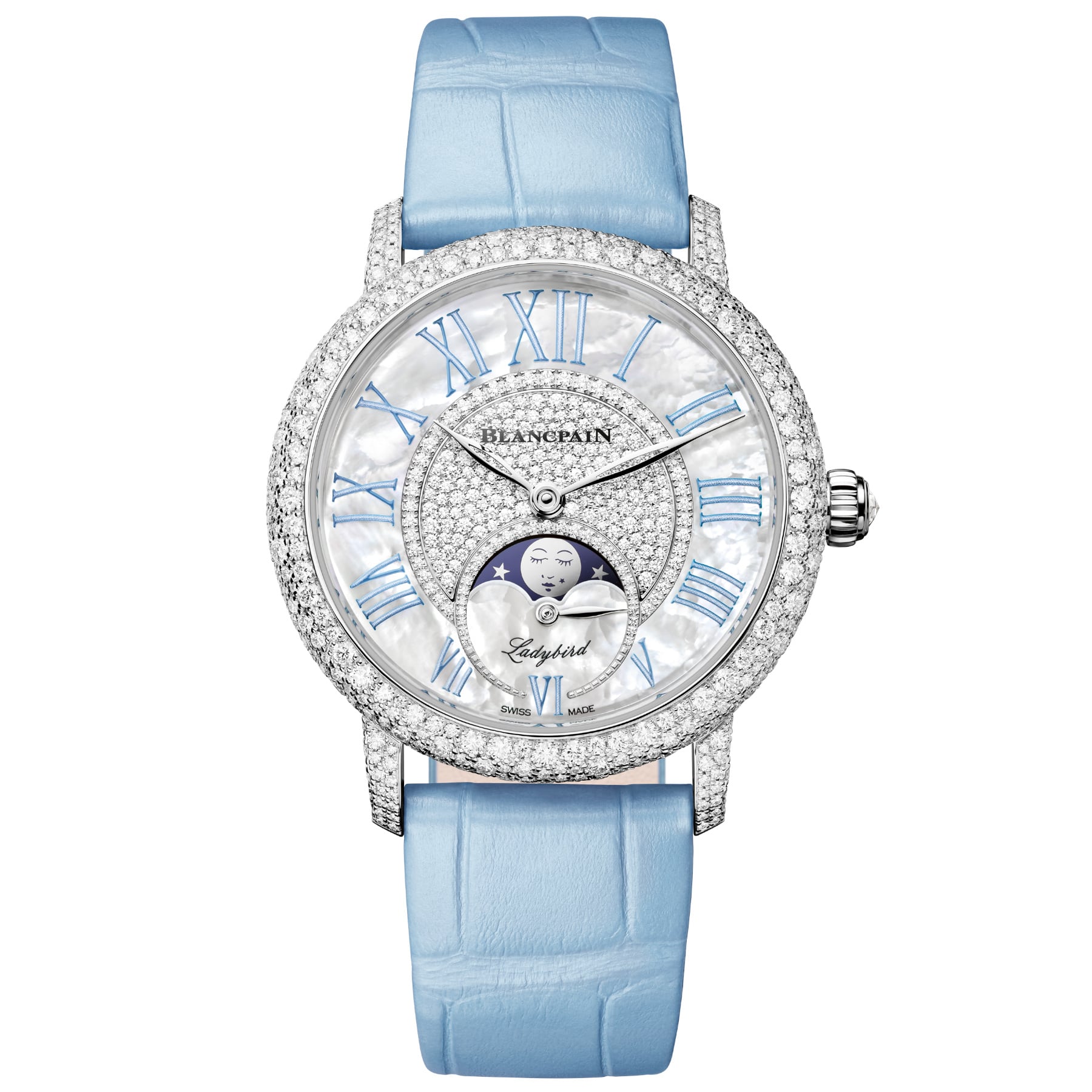 Blancpain Ladybird Colors Phases de Lune 3662 9496 99A