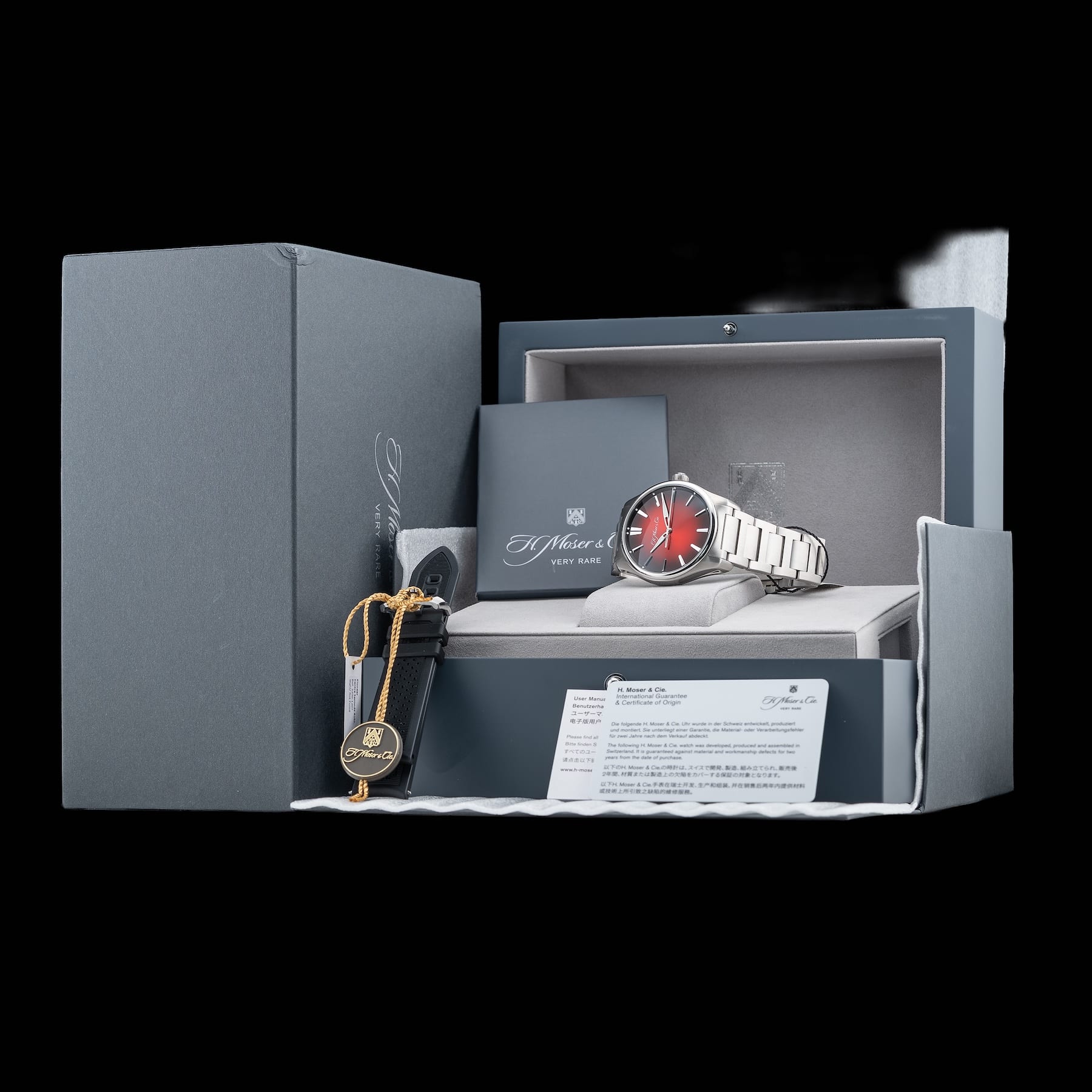 H. Moser & Cie. Centre Seconds Swiss Mad Red 3200-1207