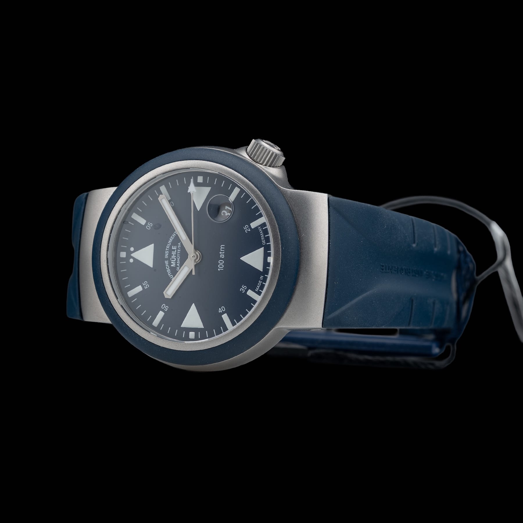 Mühle Glashütte S.A.R Rescue Timer Nautical Blue on Strap M1-41-02-KB-II
