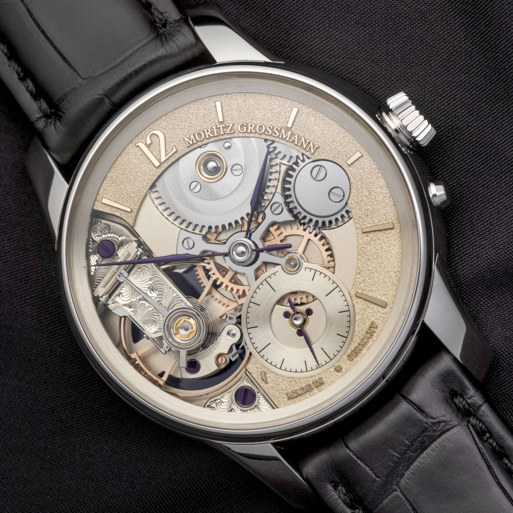 Moritz Grossmann Backpage Tremblage Platinum