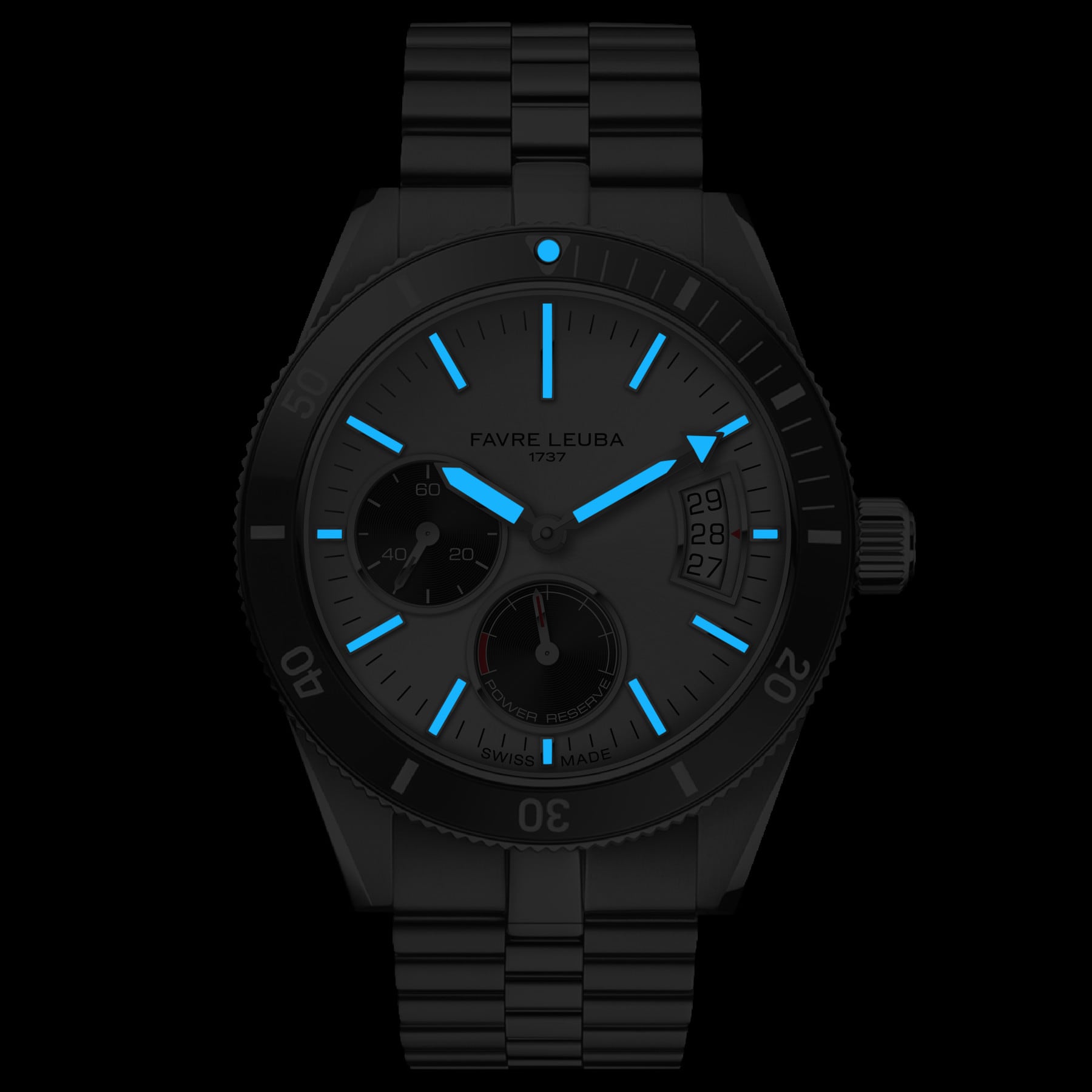 Favre Leuba Deep Raider Power Reserve 00.20310.109.13.200