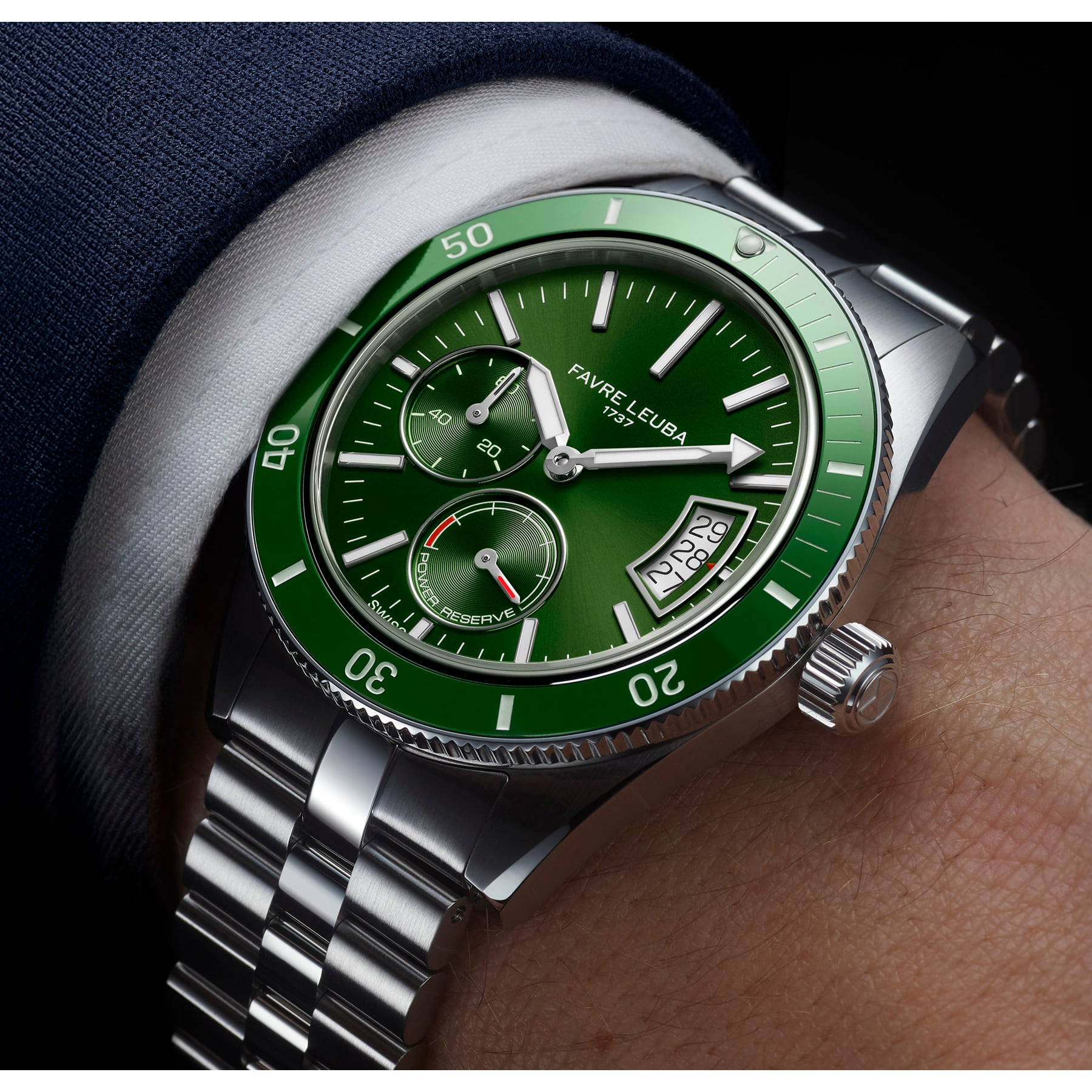 Favre Leuba Deep Raider Power Reserve 00.20310.109.03.200