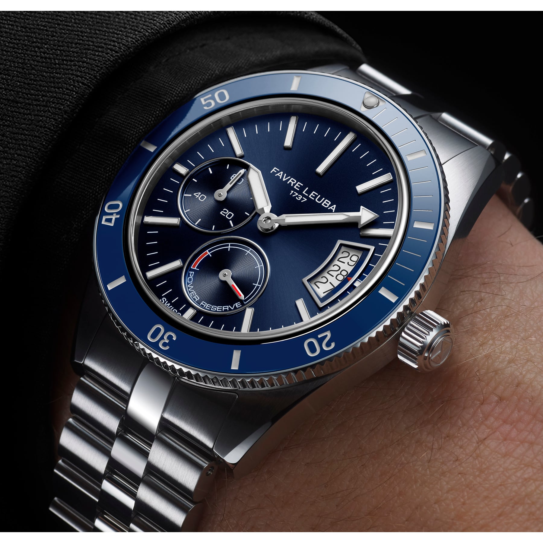 Favre Leuba Deep Raider Power Reserve 00.20310.109.02.200