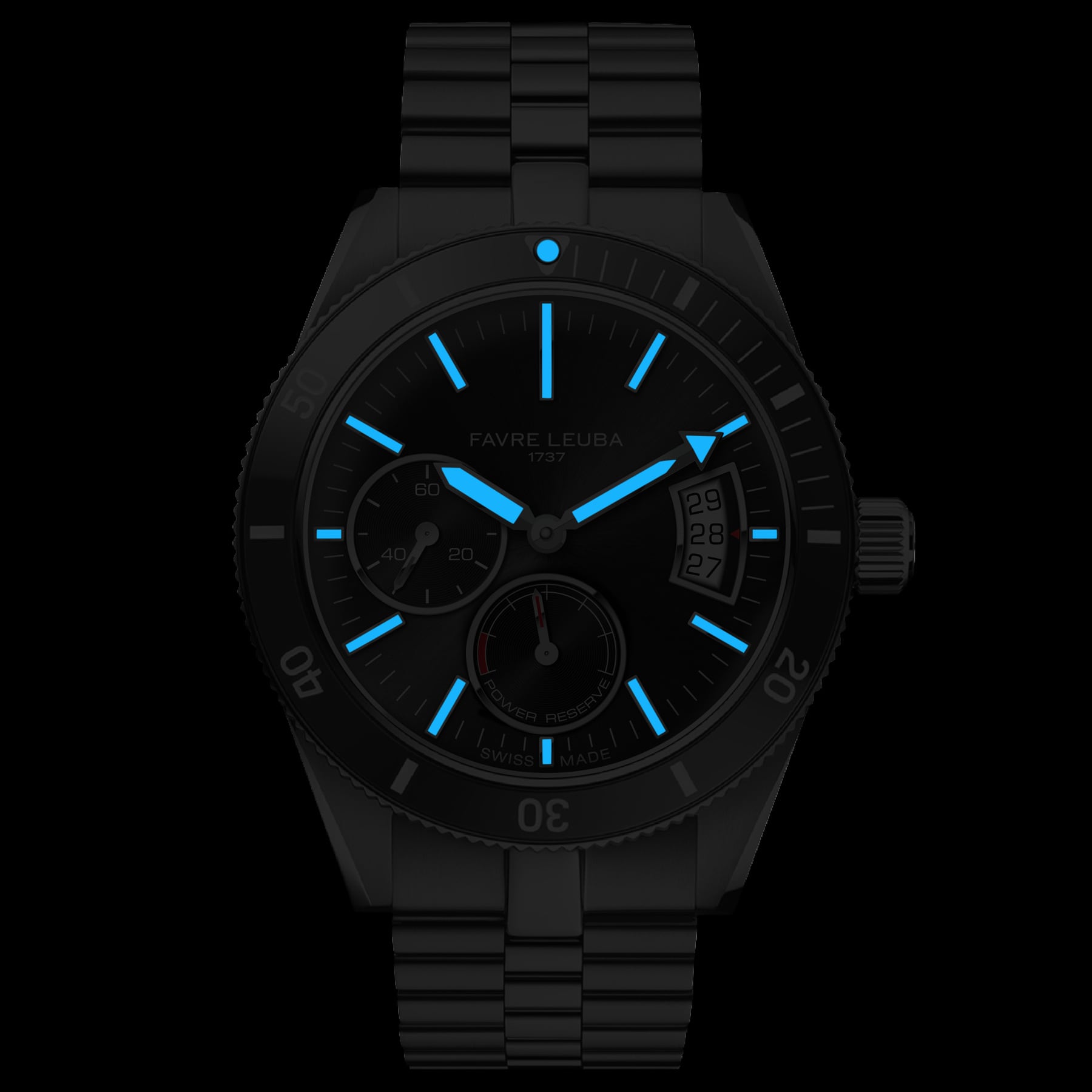 Favre Leuba Deep Raider Power Reserve 00.20310.109.01.200