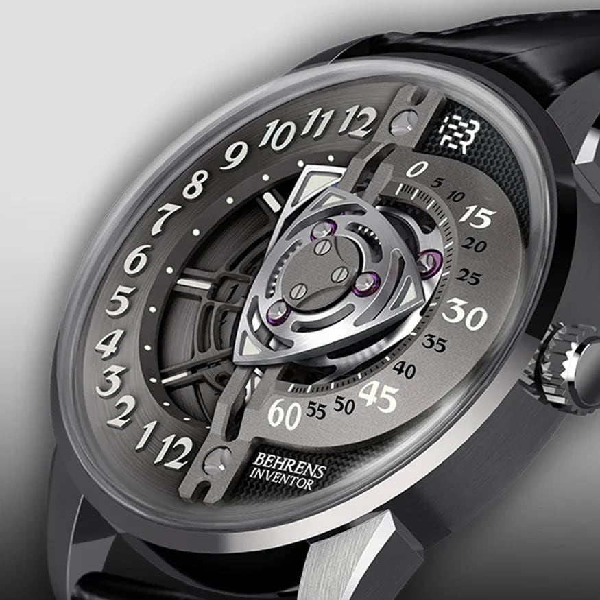 Behrens Rotary Black on Bracelet