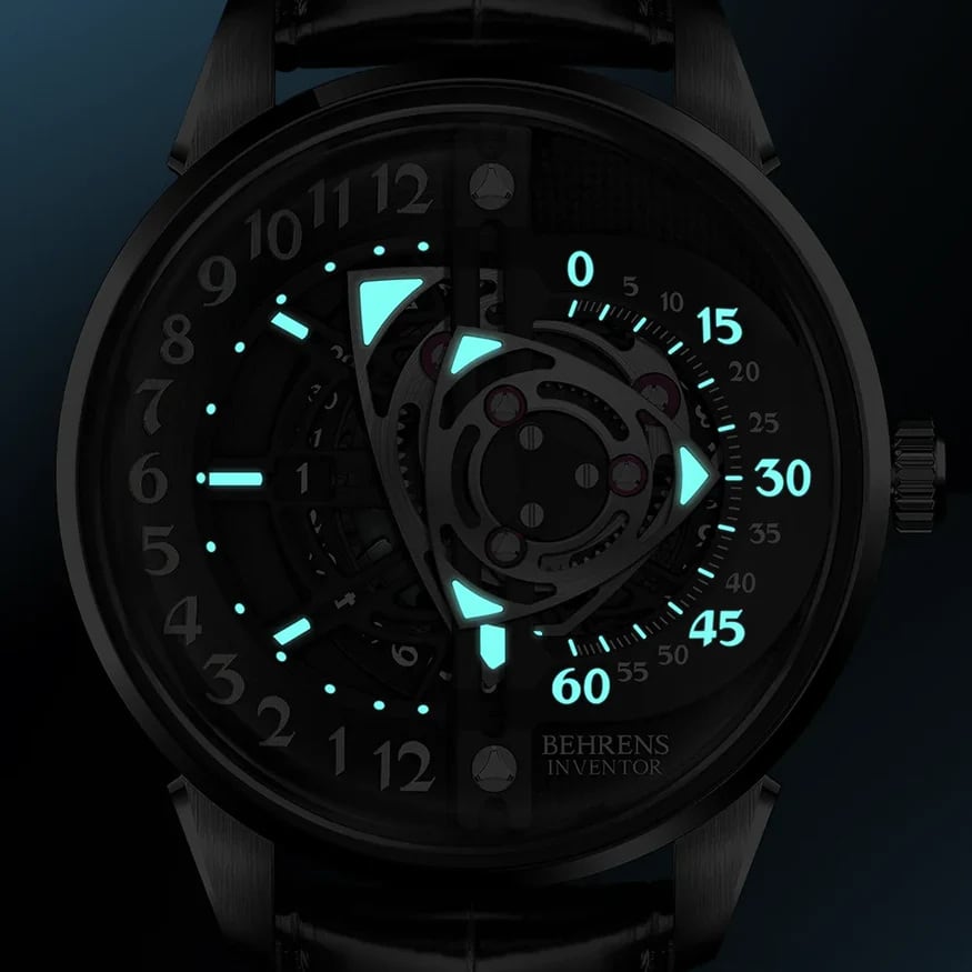 Behrens Rotary Black on Bracelet