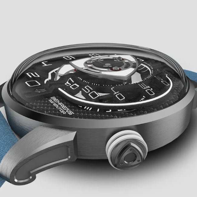 Behrens Rotary Black on Green Strap
