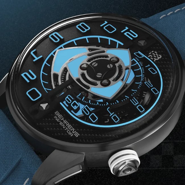 Behrens Rotary Black on Strap